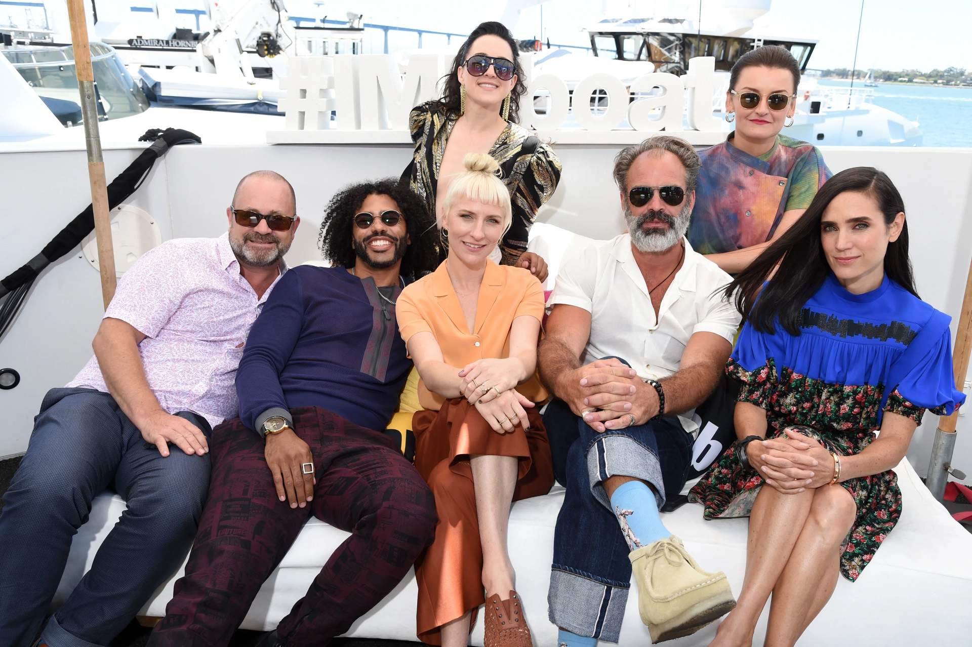 Jennifer Connelly, Graeme Manson, Steven Ogg, Alison Wright, Mickey Sumner, Lena Hall, and Daveed Diggs at an event for IMDb at San Diego Comic-Con (2016)