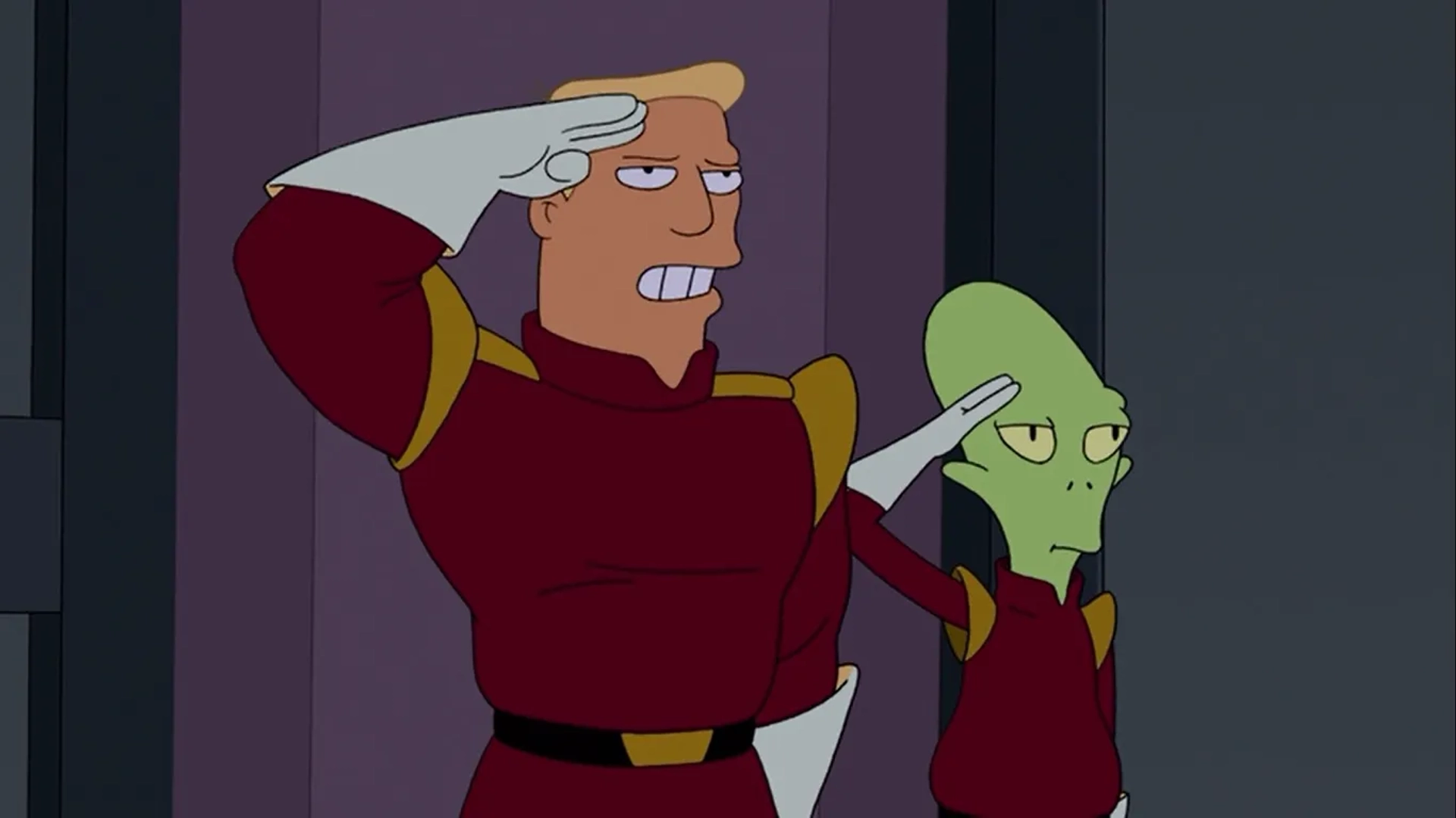 Maurice LaMarche and Billy West in Futurama (1999)