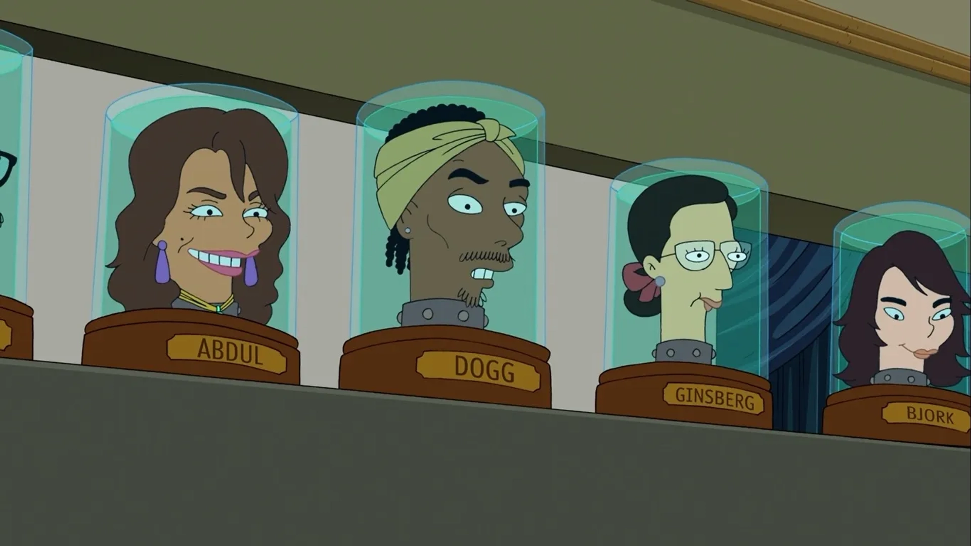 Snoop Dogg and Tress MacNeille in Futurama (1999)