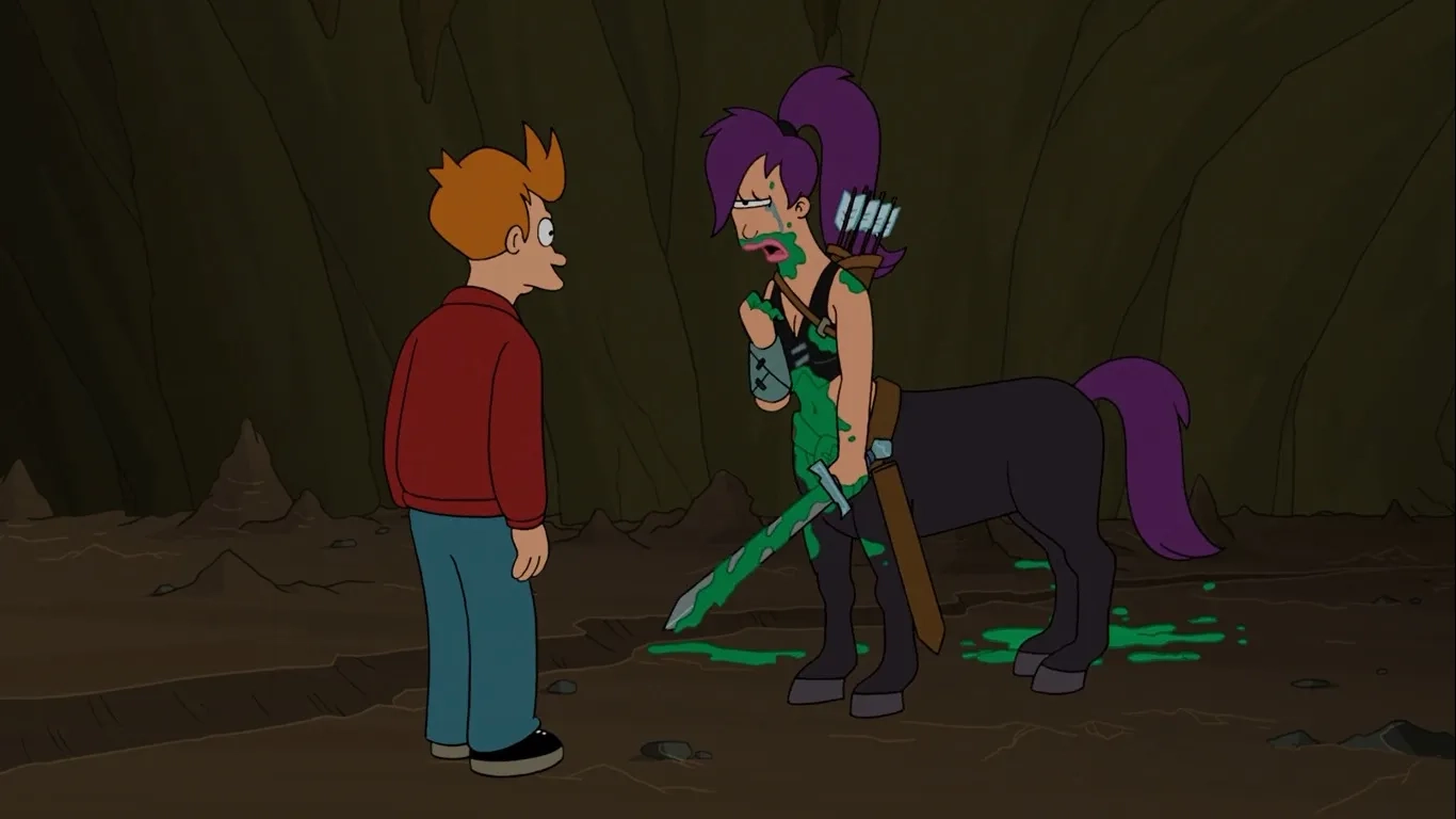 Katey Sagal and Billy West in Futurama (1999)