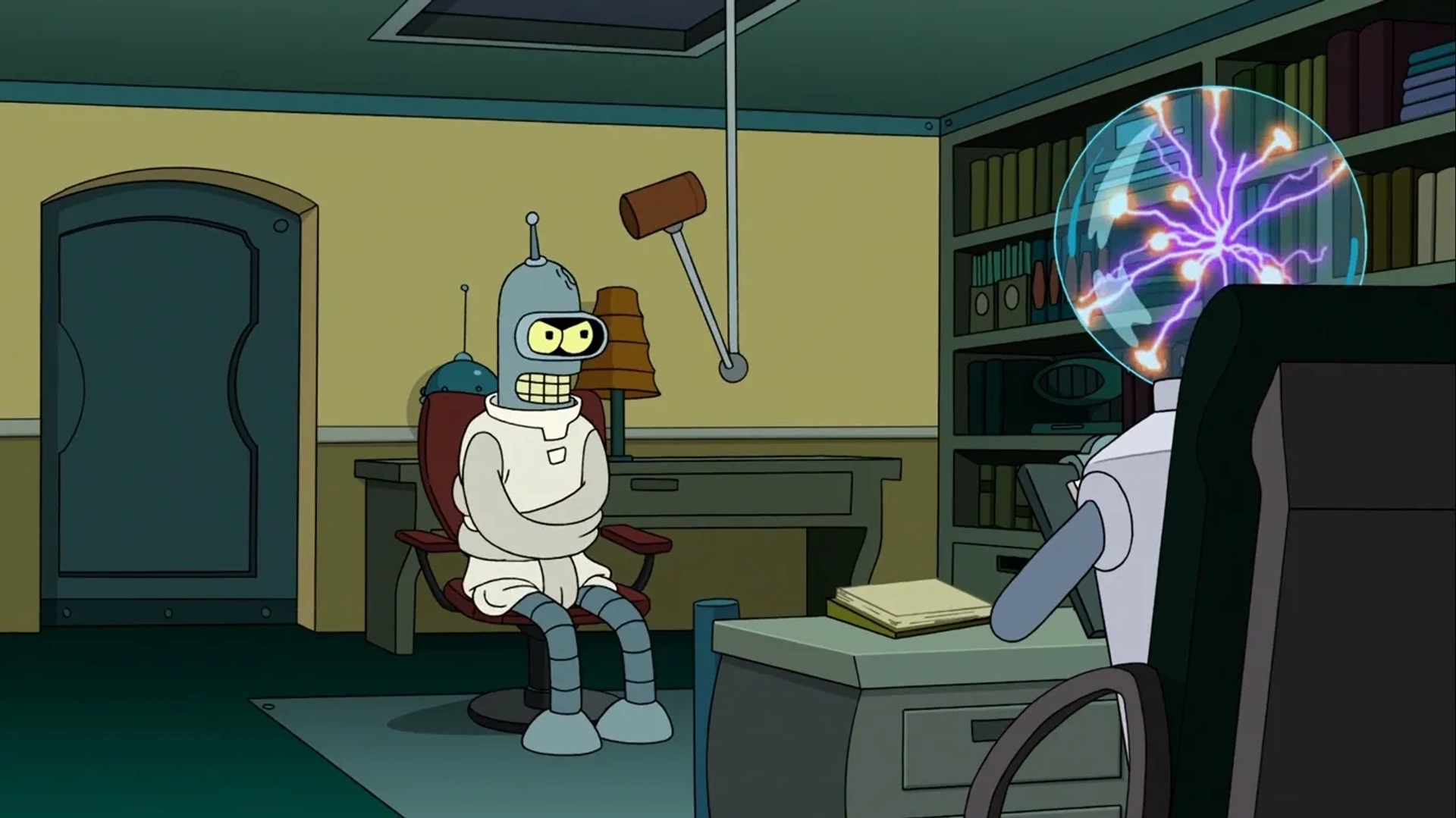 Maurice LaMarche and John DiMaggio in Futurama (1999)