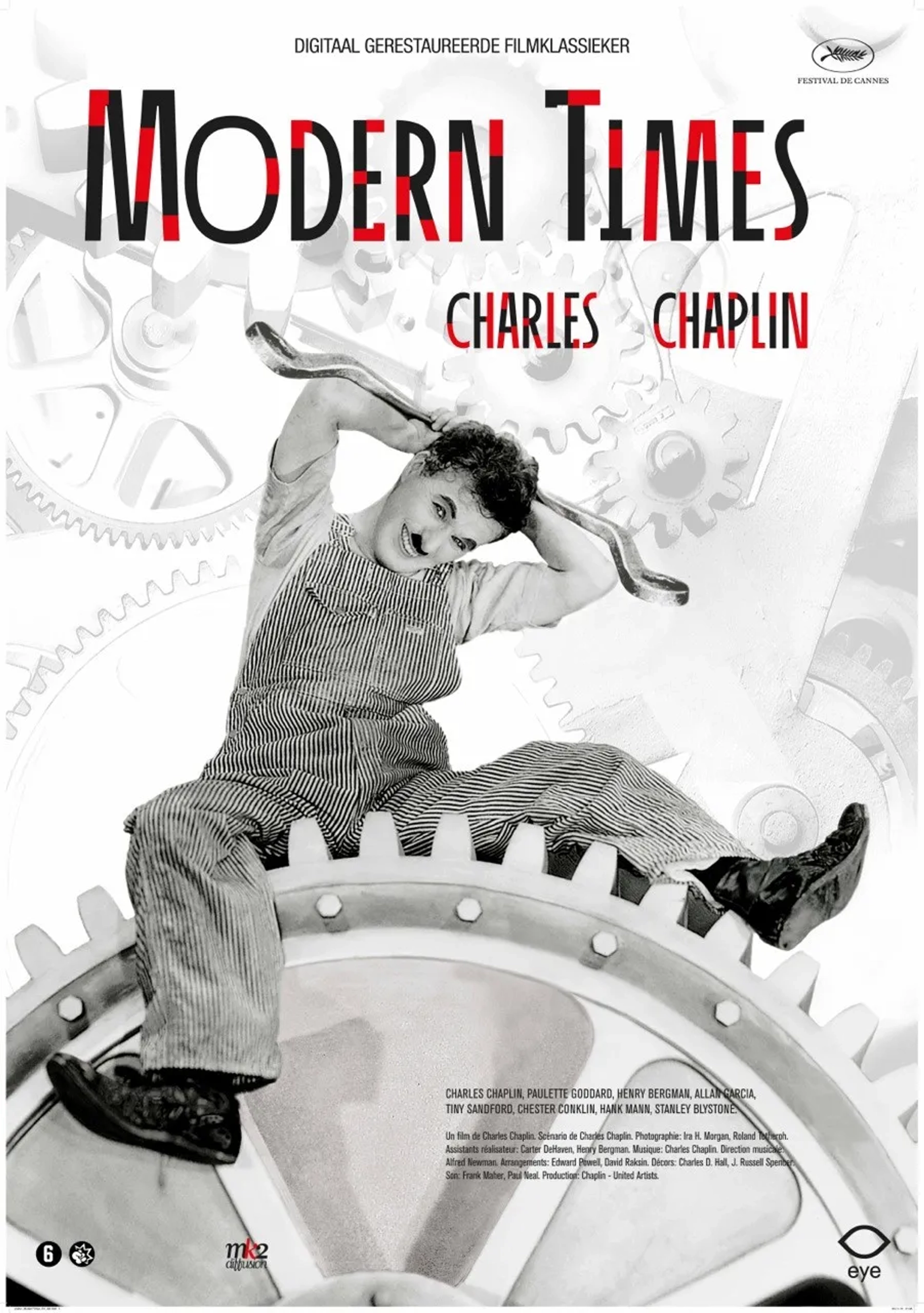 Charles Chaplin in Modern Times (1936)