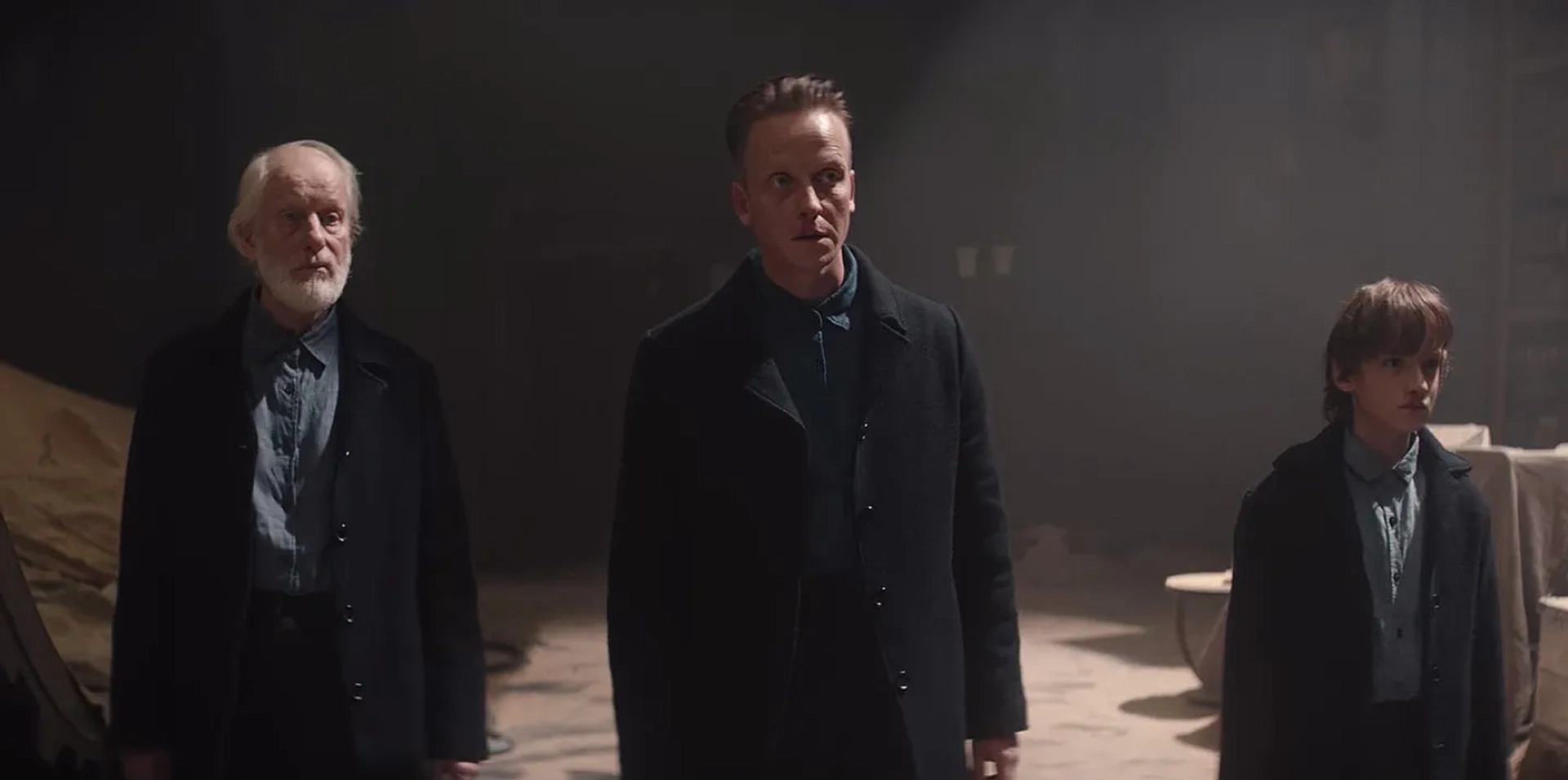 Hans Diehl, Jakob Diehl, and Claude Heinrich in Dark: Das Paradies (2020)