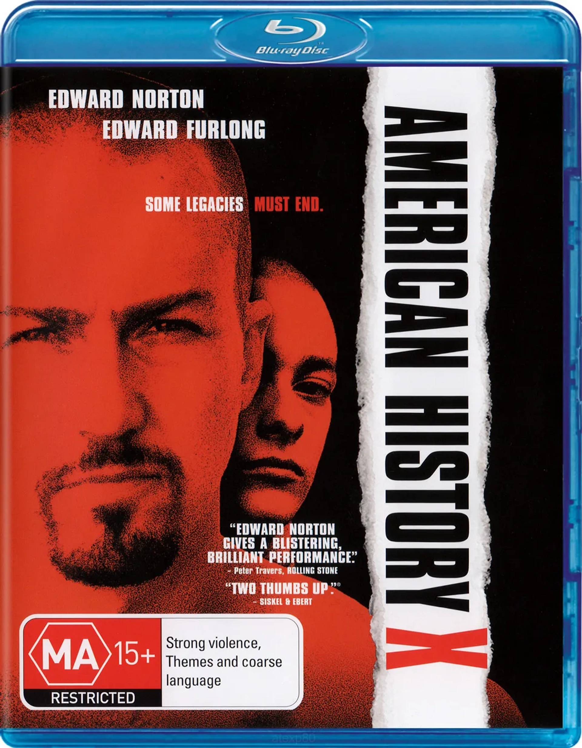 Edward Furlong and Edward Norton in American History X (1998)