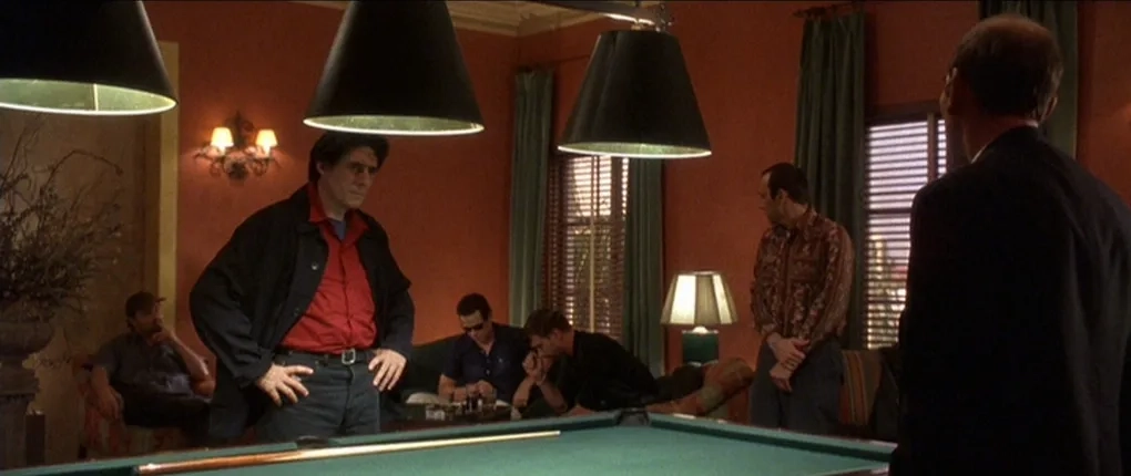 Kevin Spacey, Stephen Baldwin, Gabriel Byrne, Pete Postlethwaite, Benicio Del Toro, and Kevin Pollak in The Usual Suspects (1995)