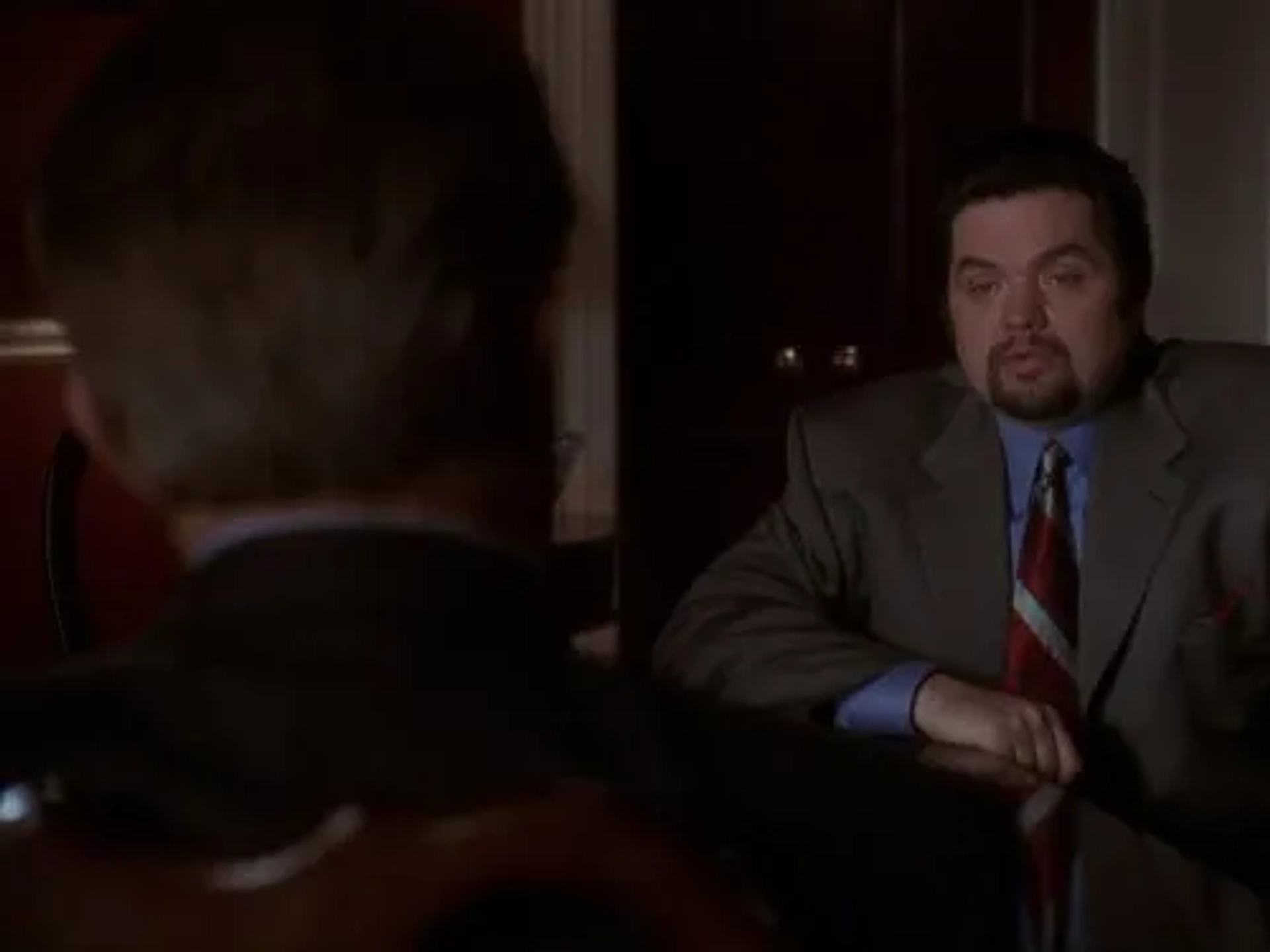 Martin Sheen and Oliver Platt in The West Wing (1999)