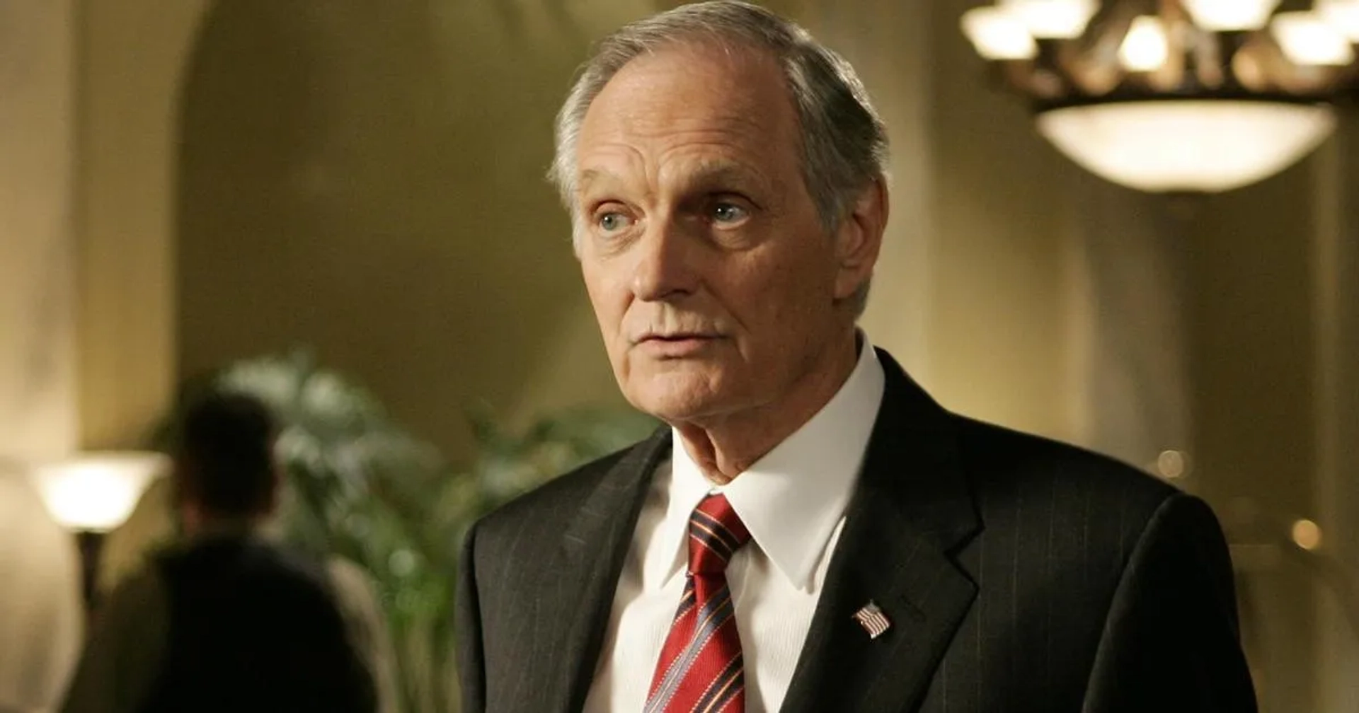 Alan Alda in The West Wing (1999)