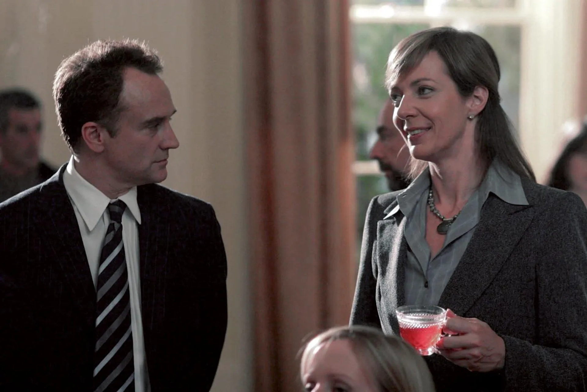 Allison Janney and Bradley Whitford in The West Wing (1999)