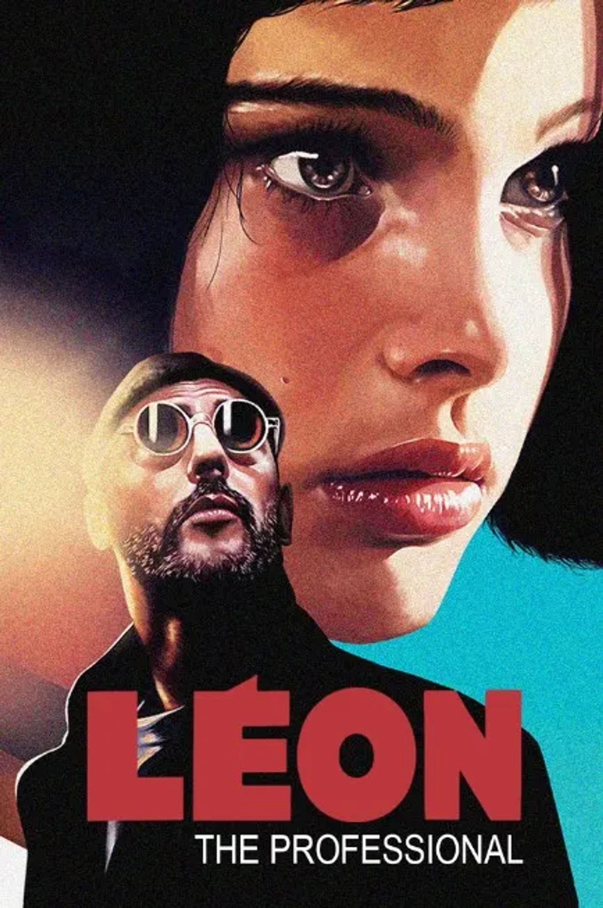 Natalie Portman and Jean Reno in Léon: The Professional (1994)