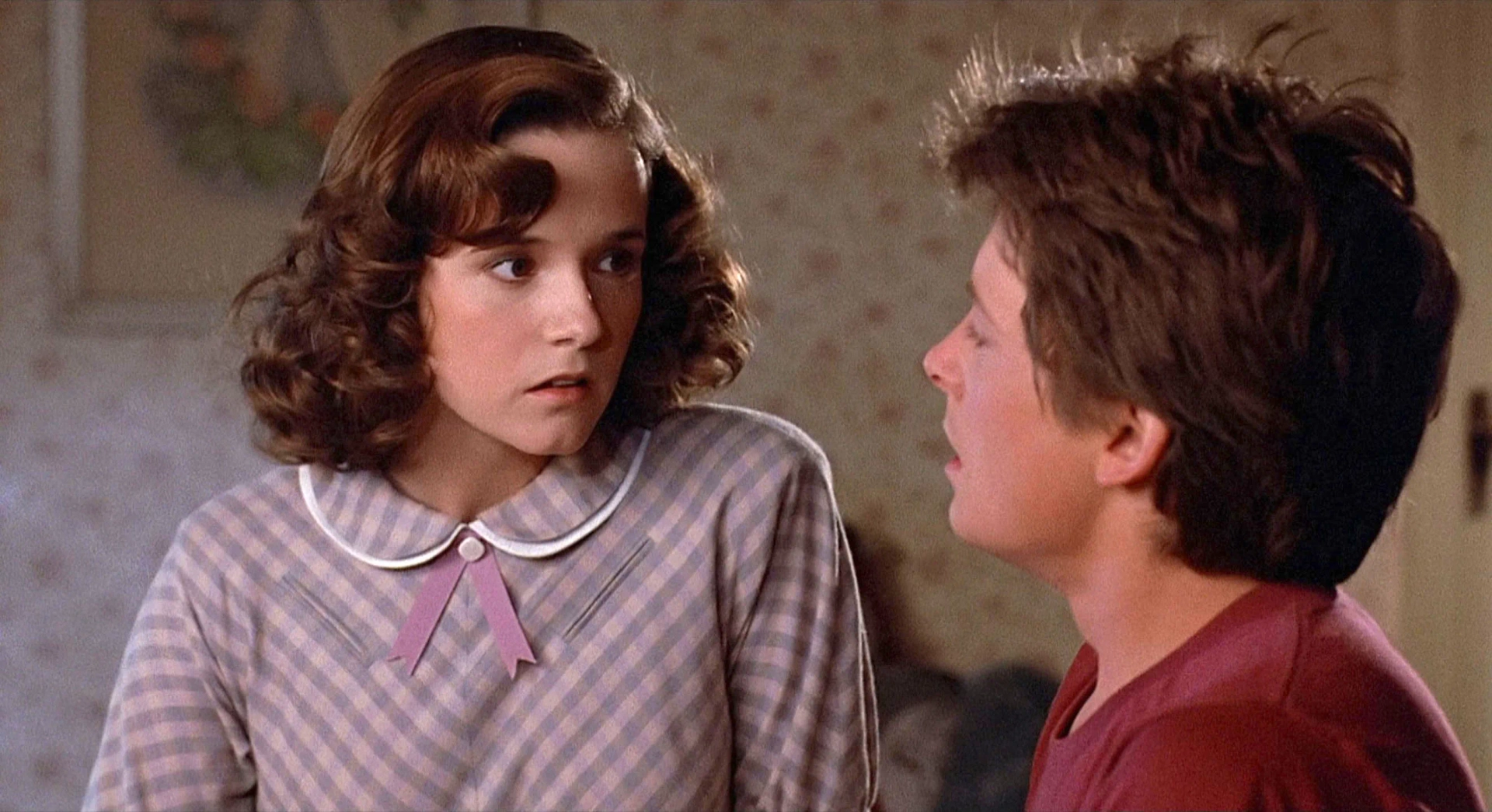 Michael J. Fox and Lea Thompson in Back to the Future (1985)