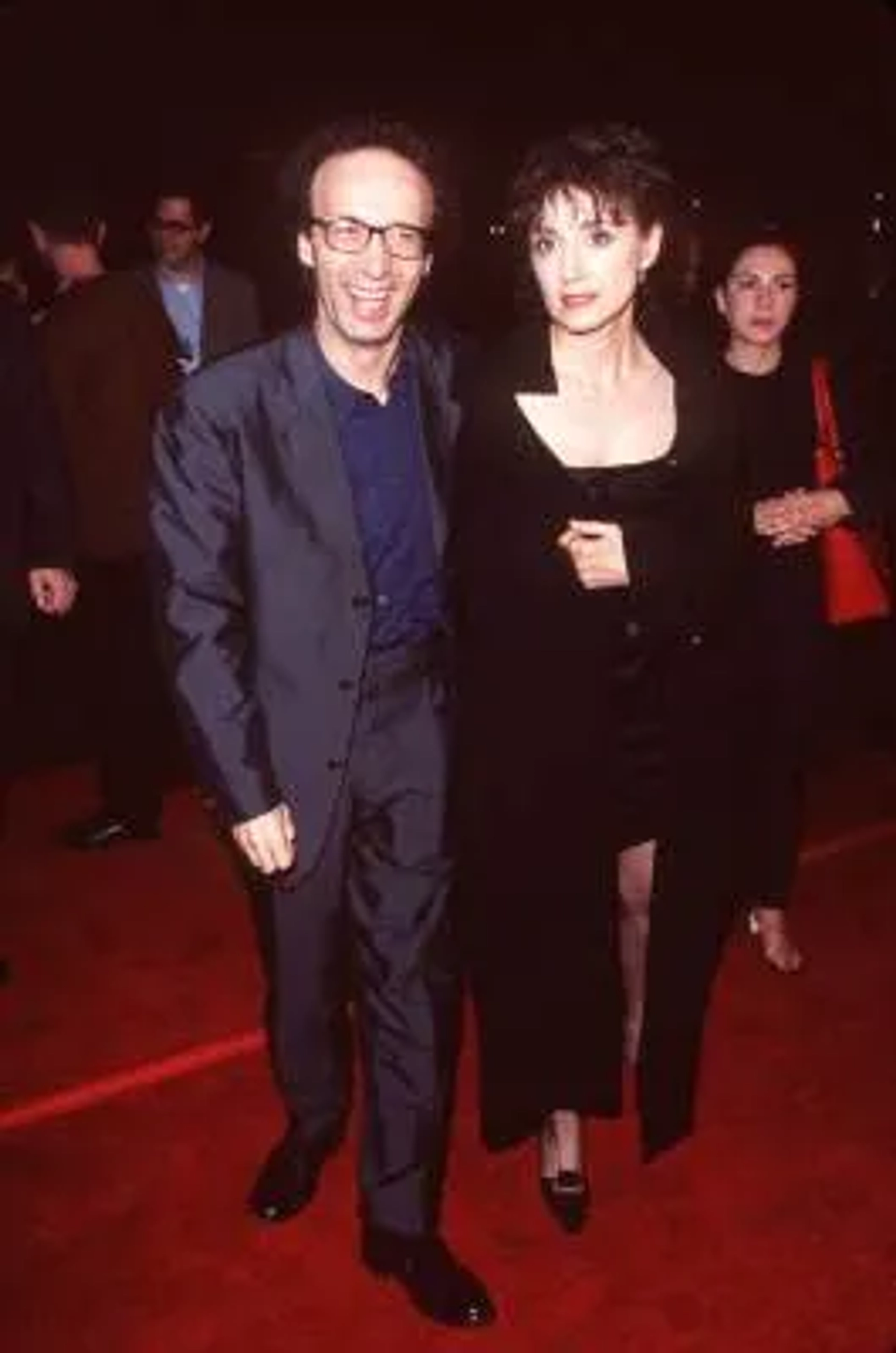 Roberto Benigni and Nicoletta Braschi at an event for Life Is Beautiful (1997)