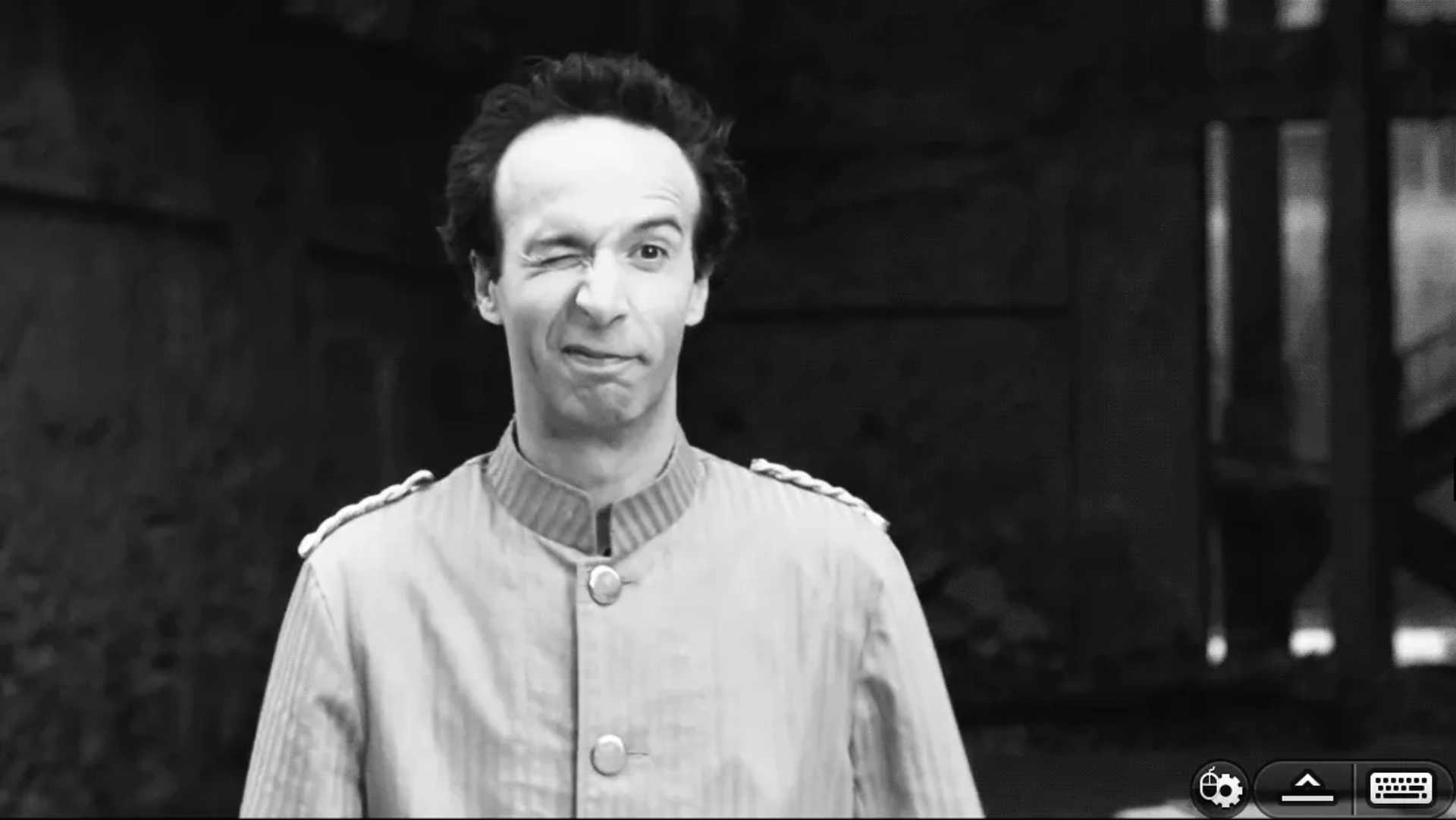 Roberto Benigni in Life Is Beautiful (1997)