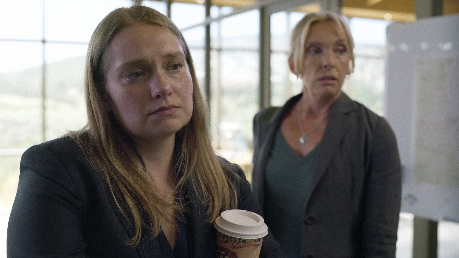 Toni Collette and Merritt Wever in Unbelievable (2019)