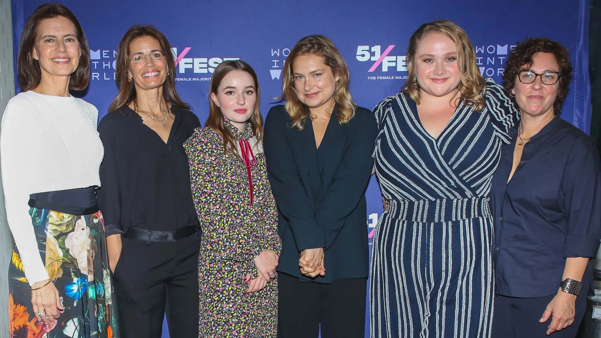 Merritt Wever, Kaitlyn Dever, and Danielle Macdonald at an event for Unbelievable (2019)