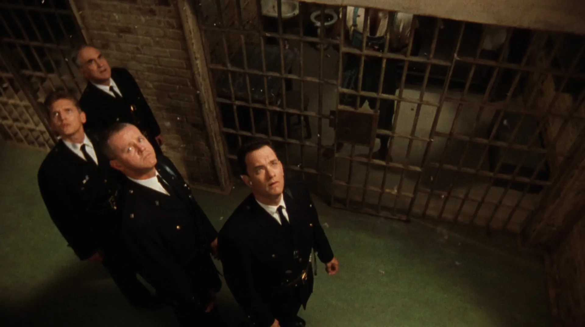 Tom Hanks, David Morse, Barry Pepper, and Jeffrey DeMunn in The Green Mile (1999)