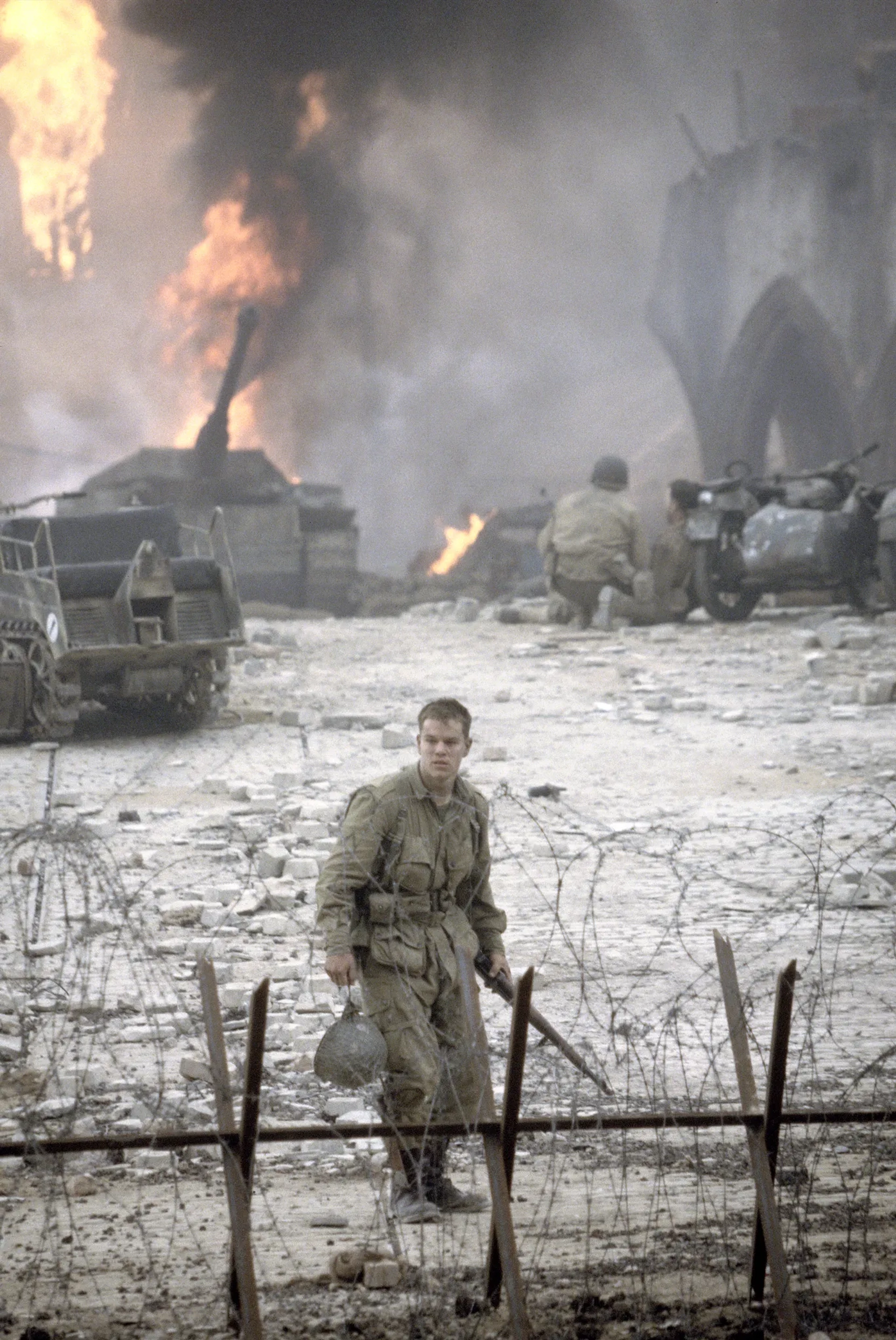Matt Damon in Saving Private Ryan (1998)
