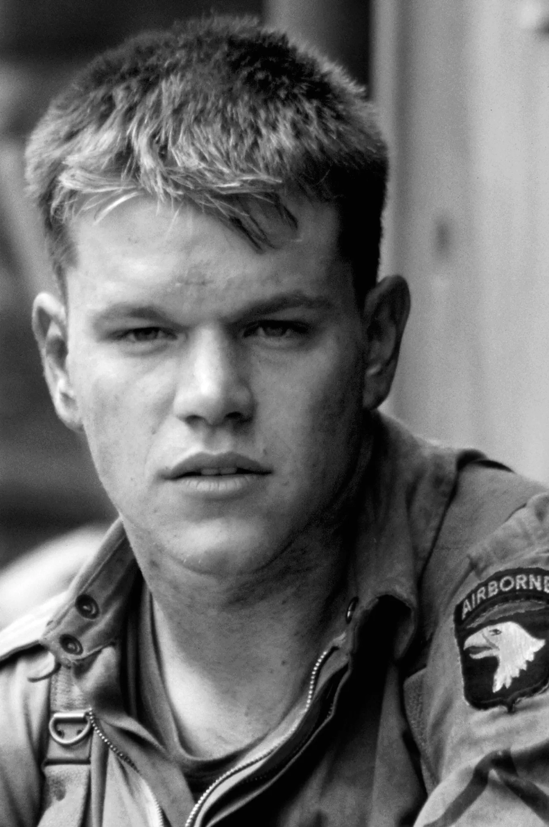 Matt Damon in Saving Private Ryan (1998)
