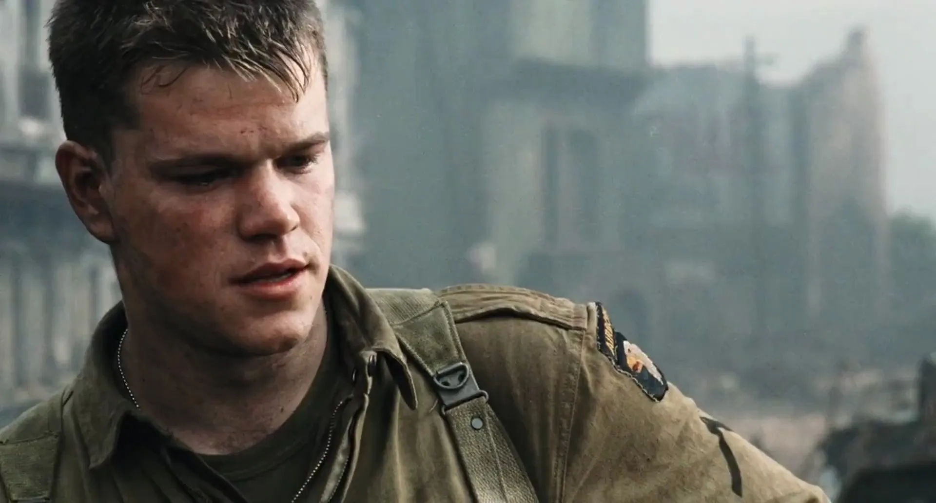 Matt Damon in Saving Private Ryan (1998)