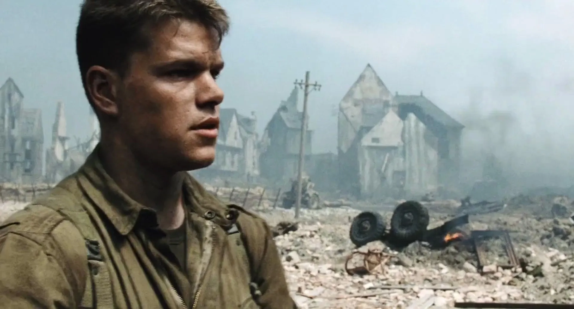 Matt Damon in Saving Private Ryan (1998)