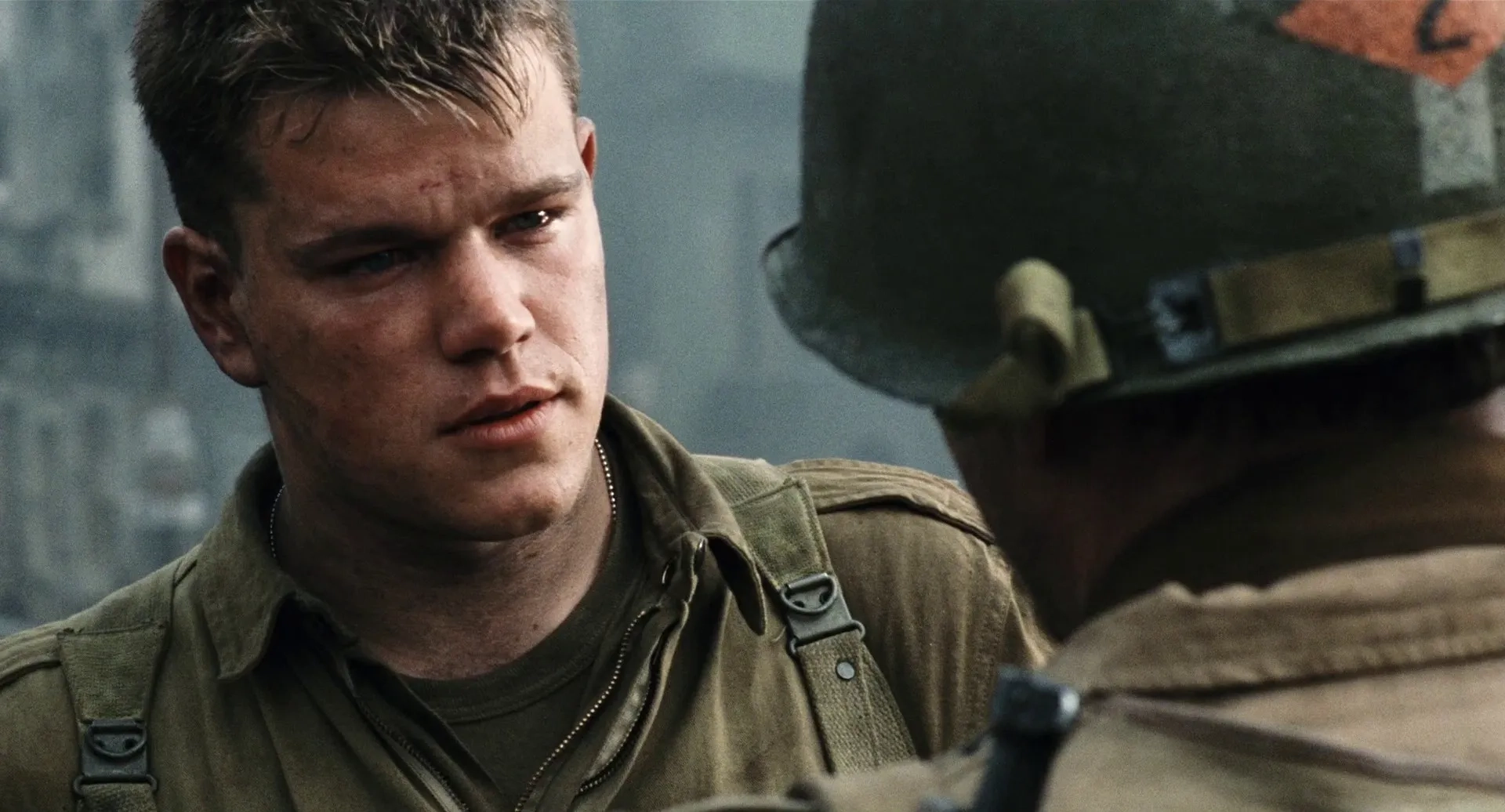 Matt Damon in Saving Private Ryan (1998)