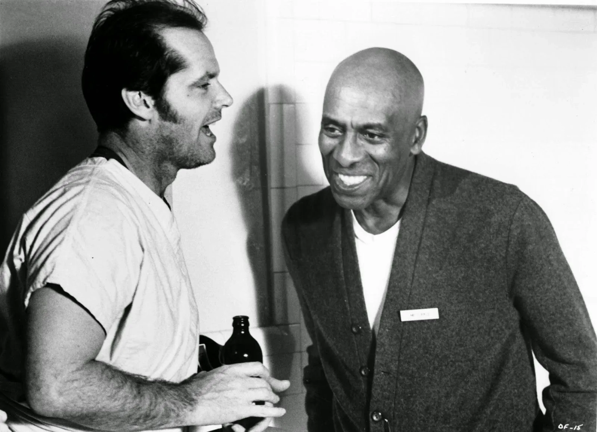 Jack Nicholson and Scatman Crothers in One Flew Over the Cuckoo's Nest (1975)