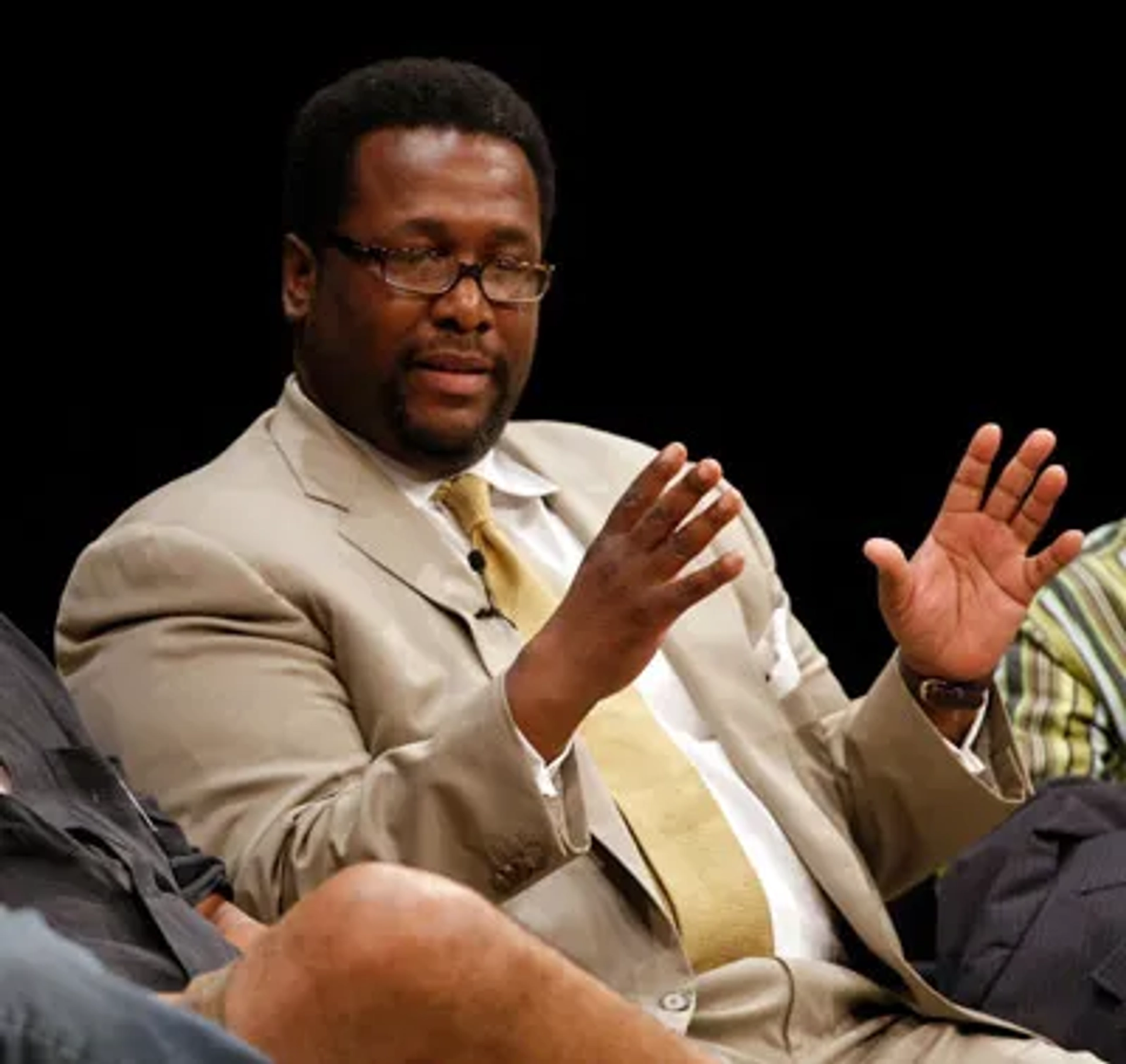 Wendell Pierce at an event for The Wire (2002)