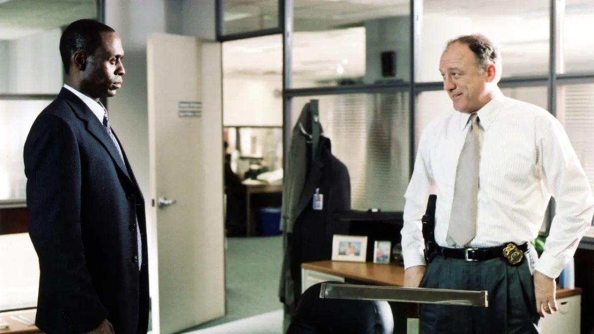 John Doman and Lance Reddick in The Wire (2002)