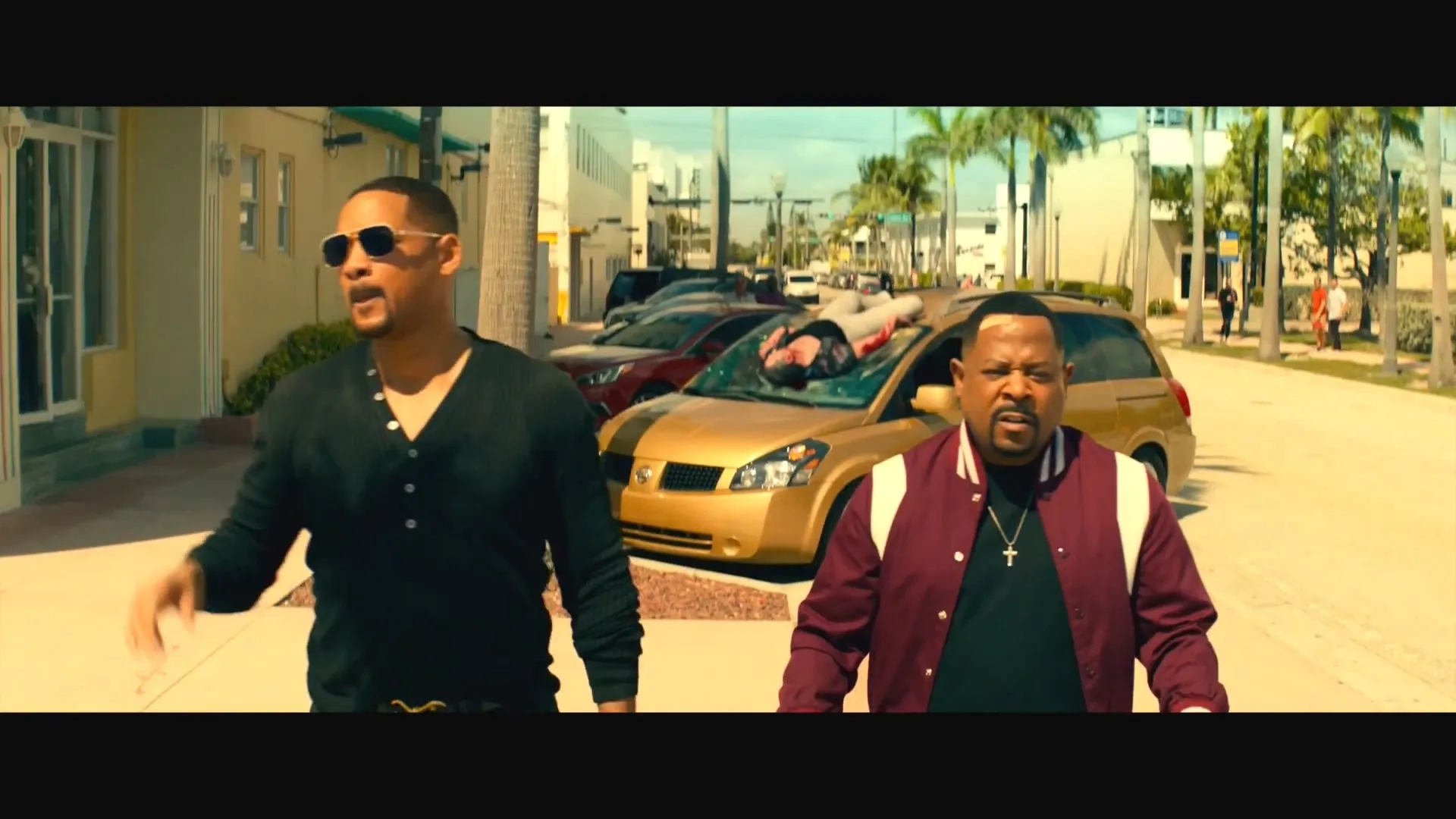 Will Smith, Martin Lawrence, and Ivo Nandi in Bad Boys for Life (2020)