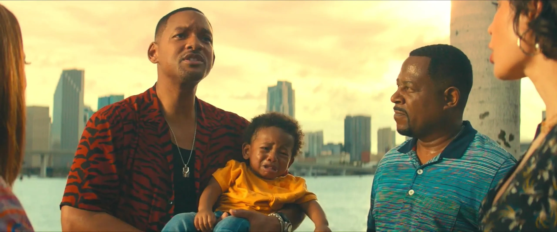 Will Smith, Martin Lawrence, and Paola Núñez in Bad Boys for Life (2020)