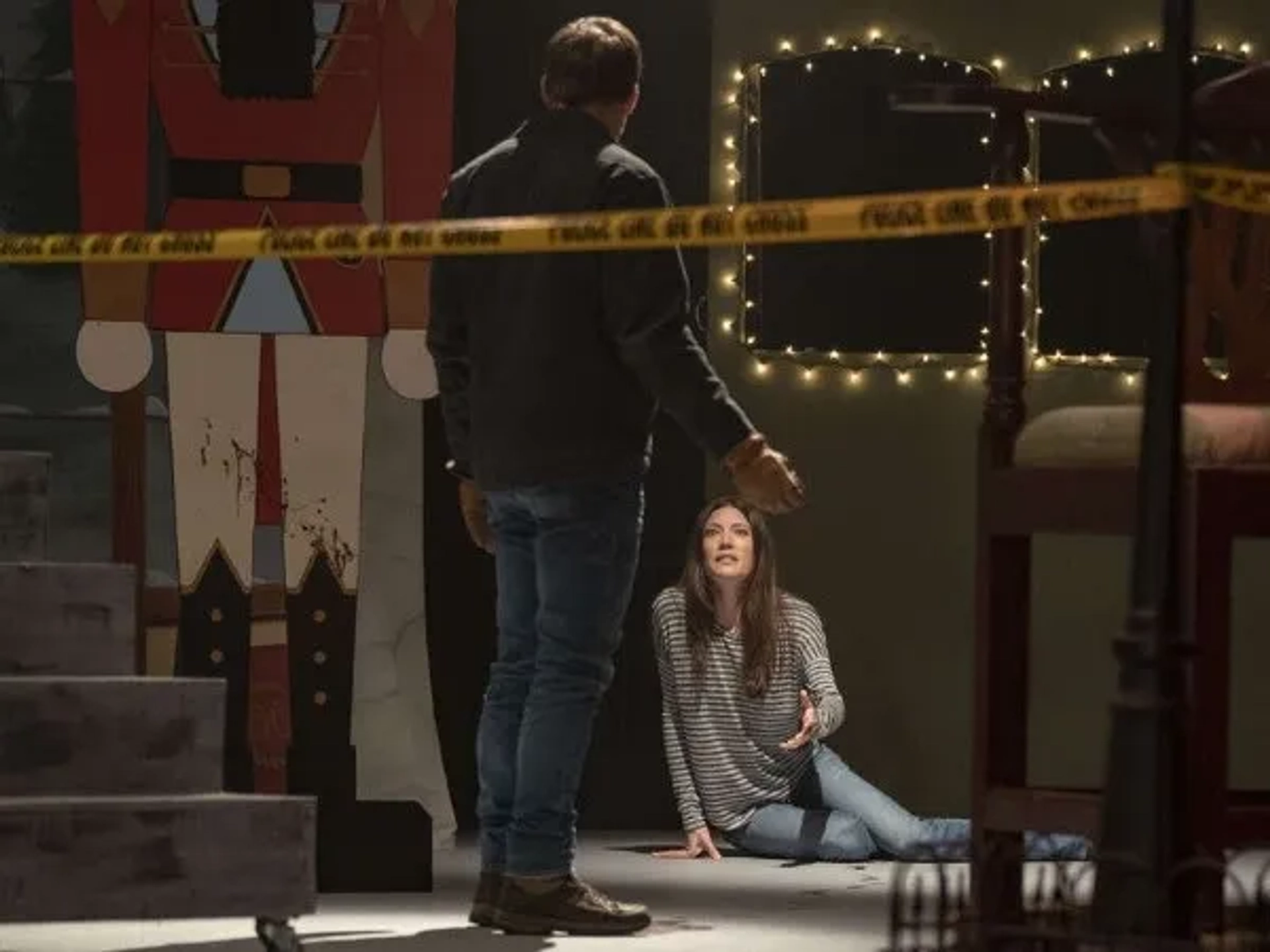 Michael C. Hall and Jennifer Carpenter in Dexter: New Blood: H Is for Hero (2021)