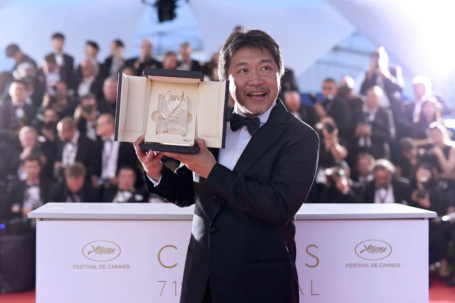 Kore-eda Hirokazu at an event for Shoplifters (2018)