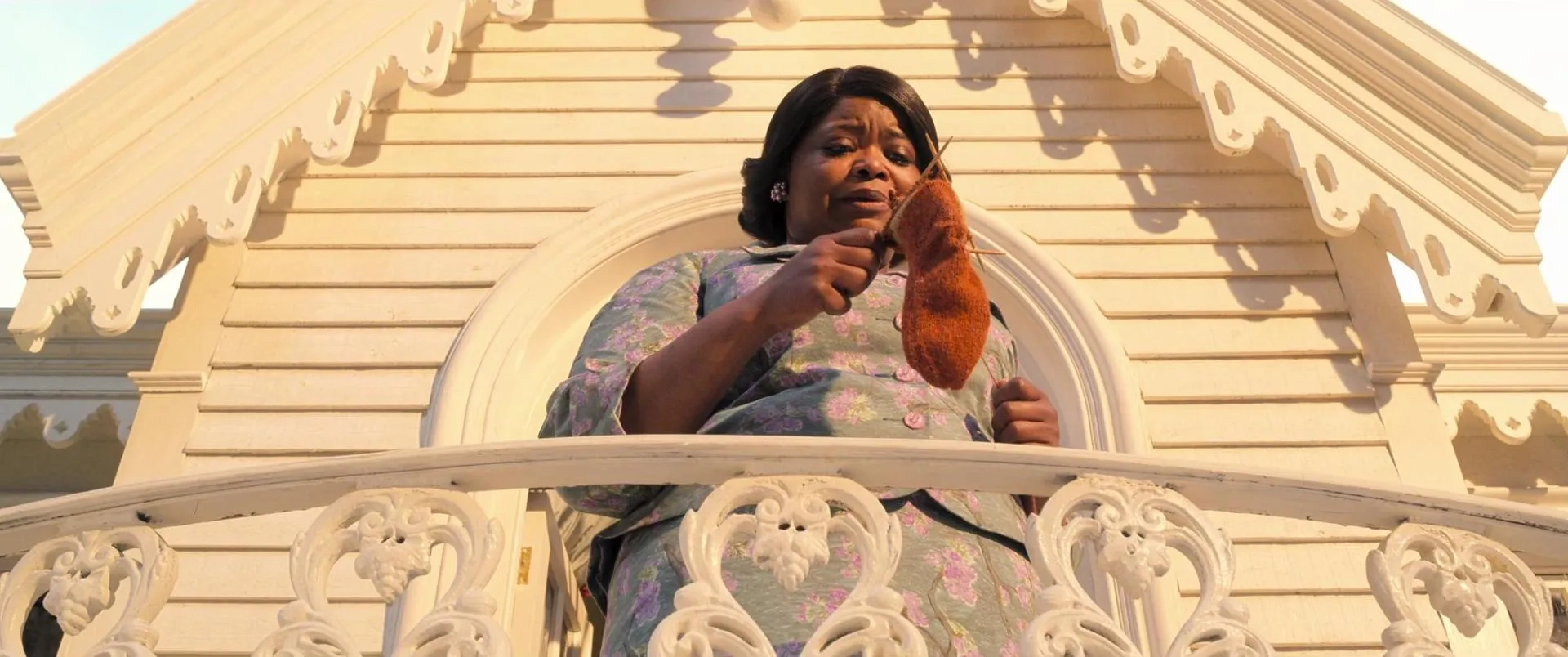 Octavia Spencer and Jahzir Bruno in The Witches (2020)