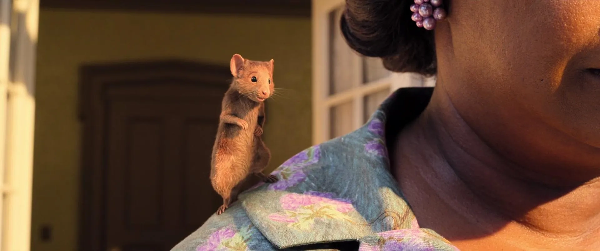 Octavia Spencer and Jahzir Bruno in The Witches (2020)