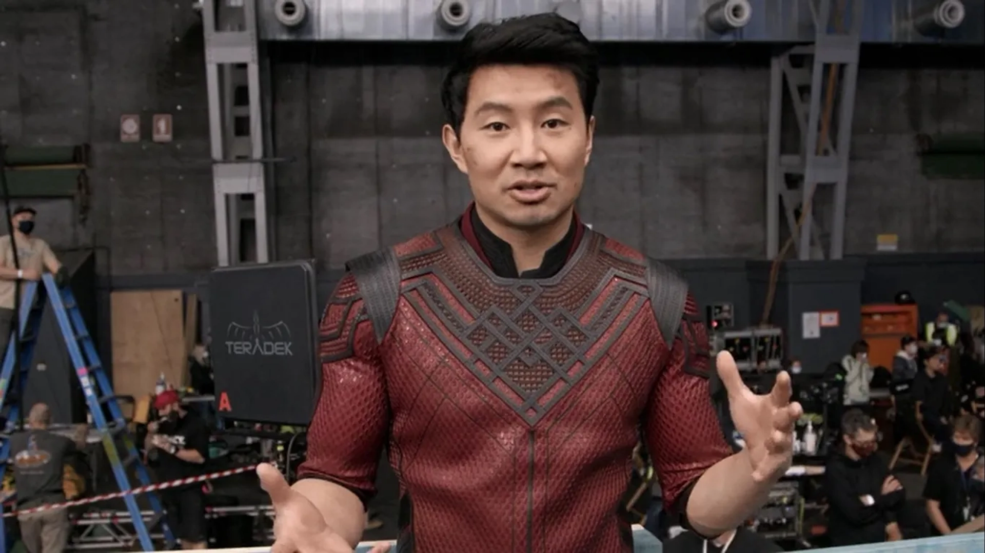 Simu Liu in Marvel Studios: Assembled (2021)