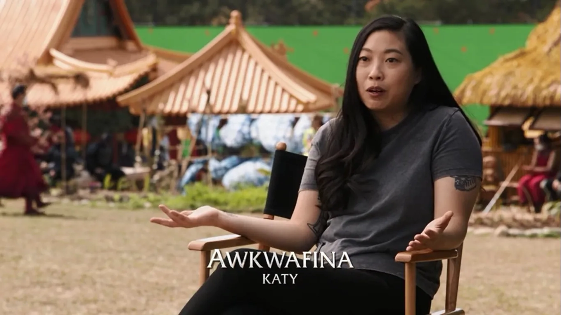 Awkwafina in Marvel Studios: Assembled (2021)