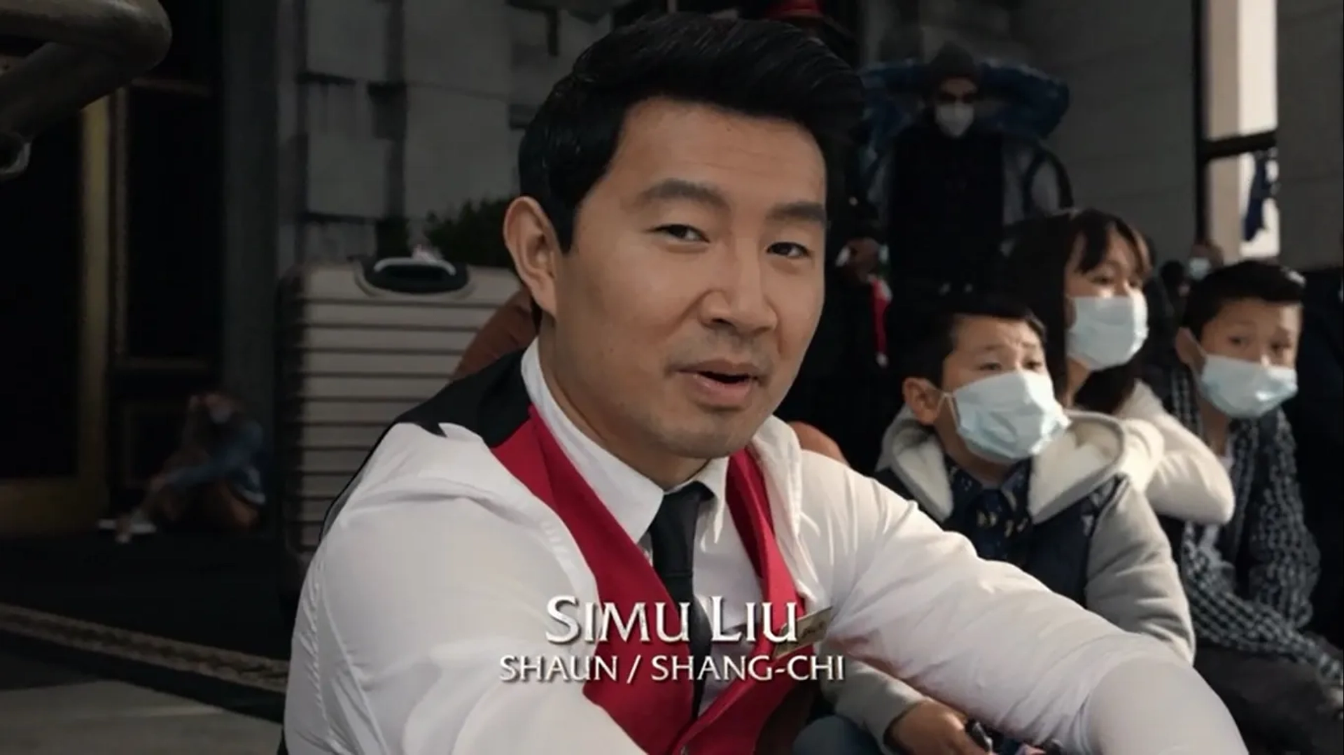 Simu Liu in Marvel Studios: Assembled (2021)