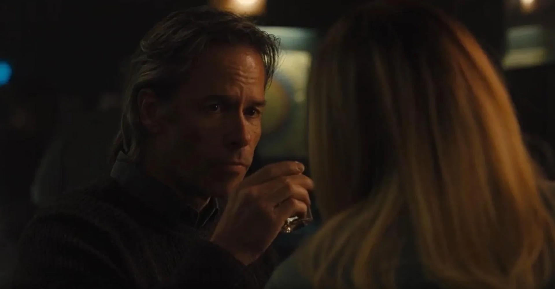 Kate Winslet and Guy Pearce in Mare of Easttown (2021)