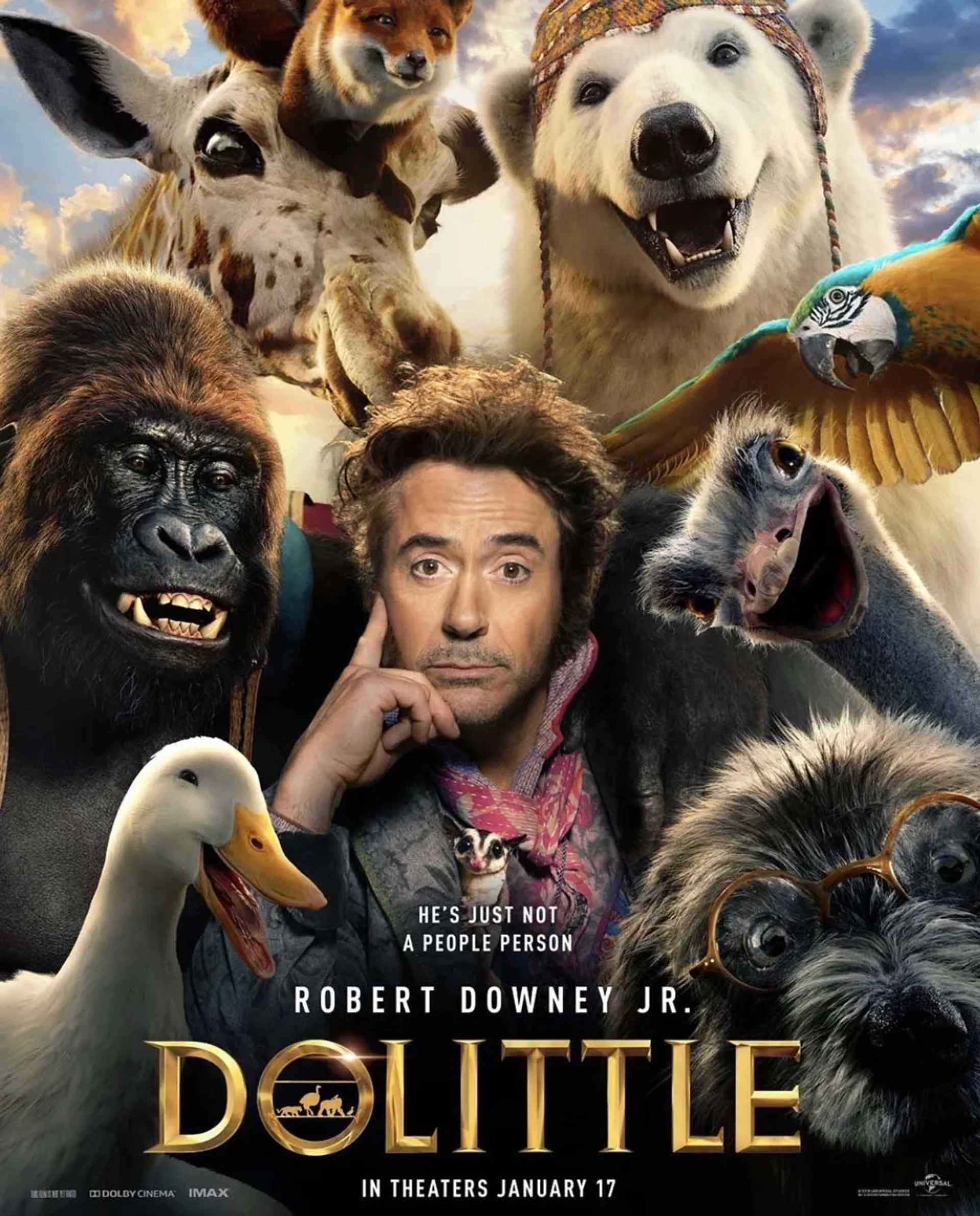 Robert Downey Jr., Emma Thompson, Marion Cotillard, Octavia Spencer, John Cena, Rami Malek, Kumail Nanjiani, and Tom Holland in Dolittle (2020)