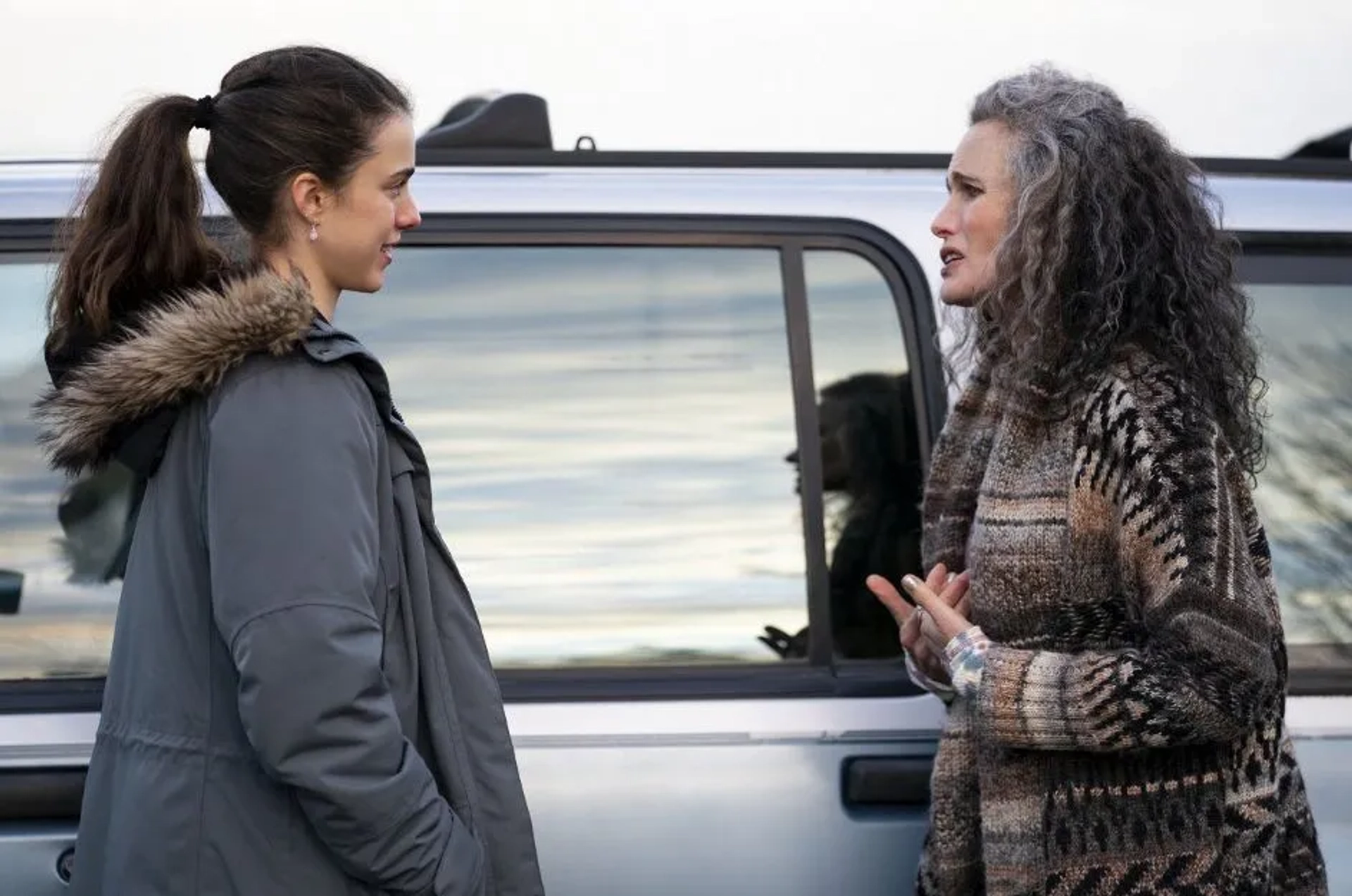 Andie MacDowell and Margaret Qualley in Maid (2021)