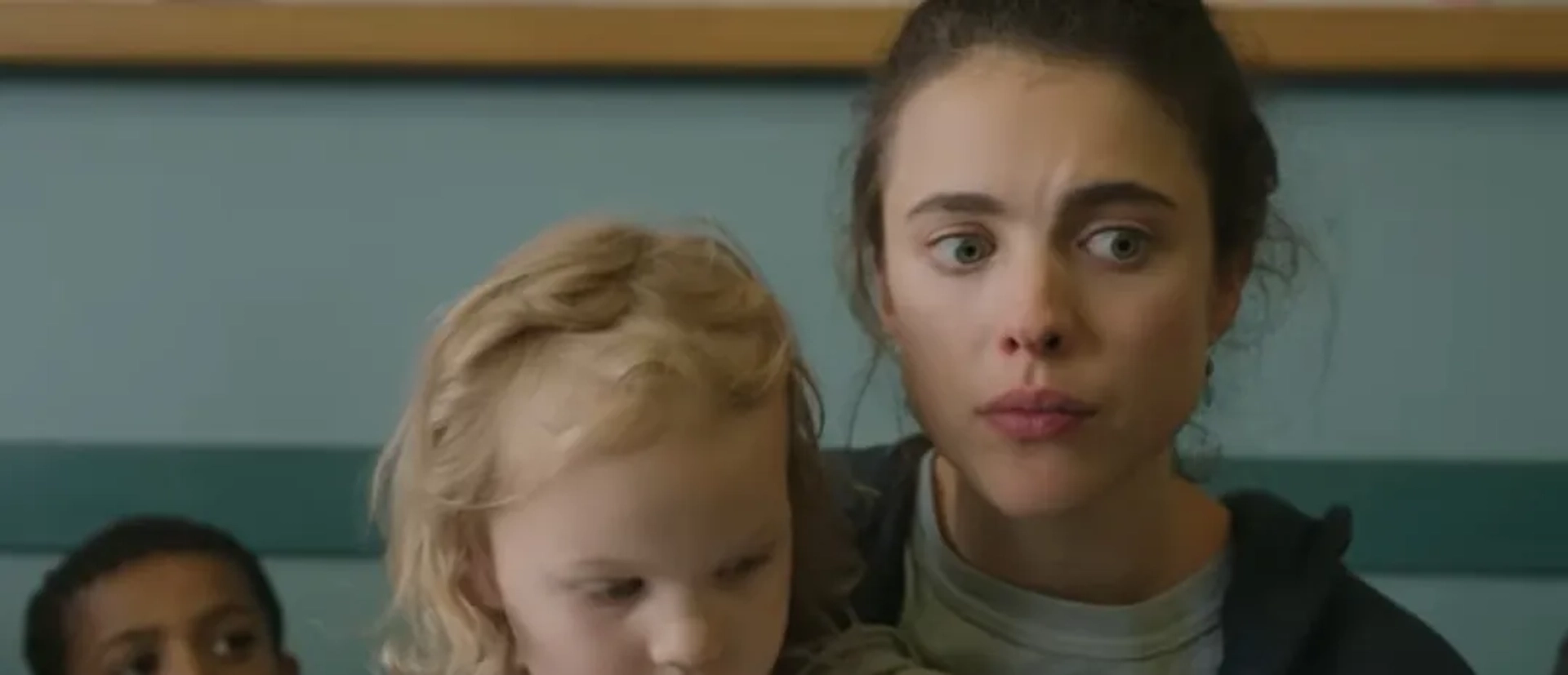 Rylea Nevaeh Whittet and Margaret Qualley in Maid (2021)