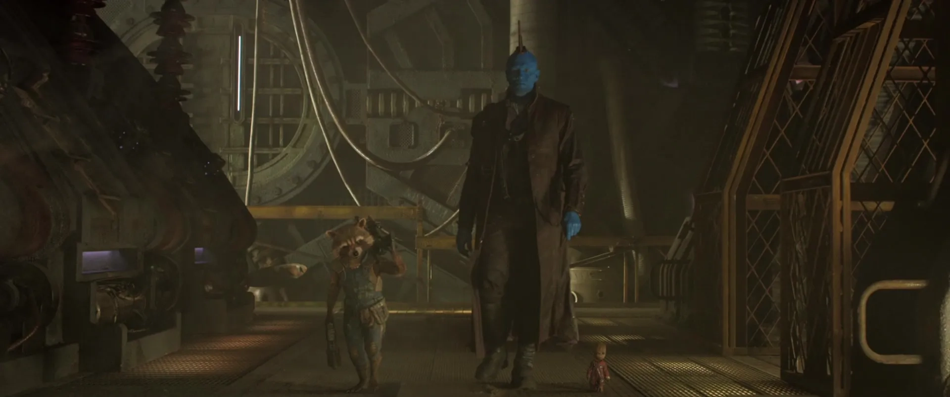 Vin Diesel, Bradley Cooper, and Michael Rooker in Guardians of the Galaxy Vol. 2 (2017)