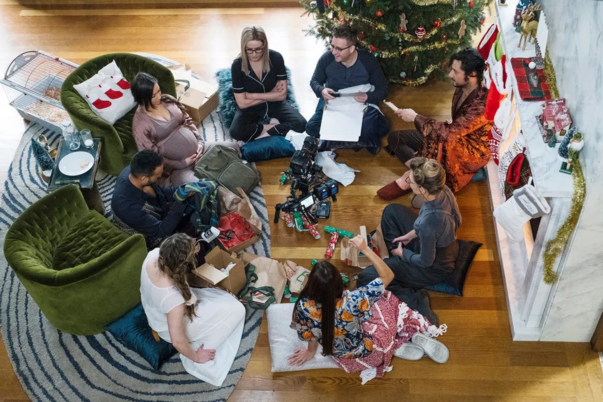 Trevor Einhorn, Mageina Tovah, Brittany Curran, Stella Maeve, Summer Bishil, Hale Appleman, Olivia Taylor Dudley, and Arjun Gupta in The Magicians: Fillory and Further (2020)