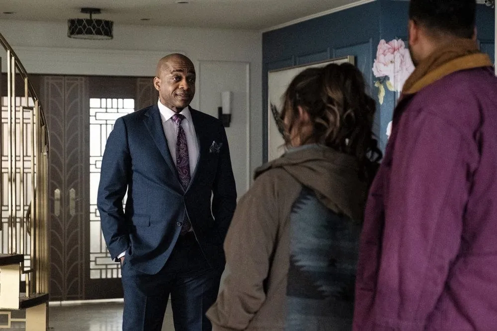 Rick Worthy, Stella Maeve, and Arjun Gupta in The Magicians: Do Something Crazy (2020)