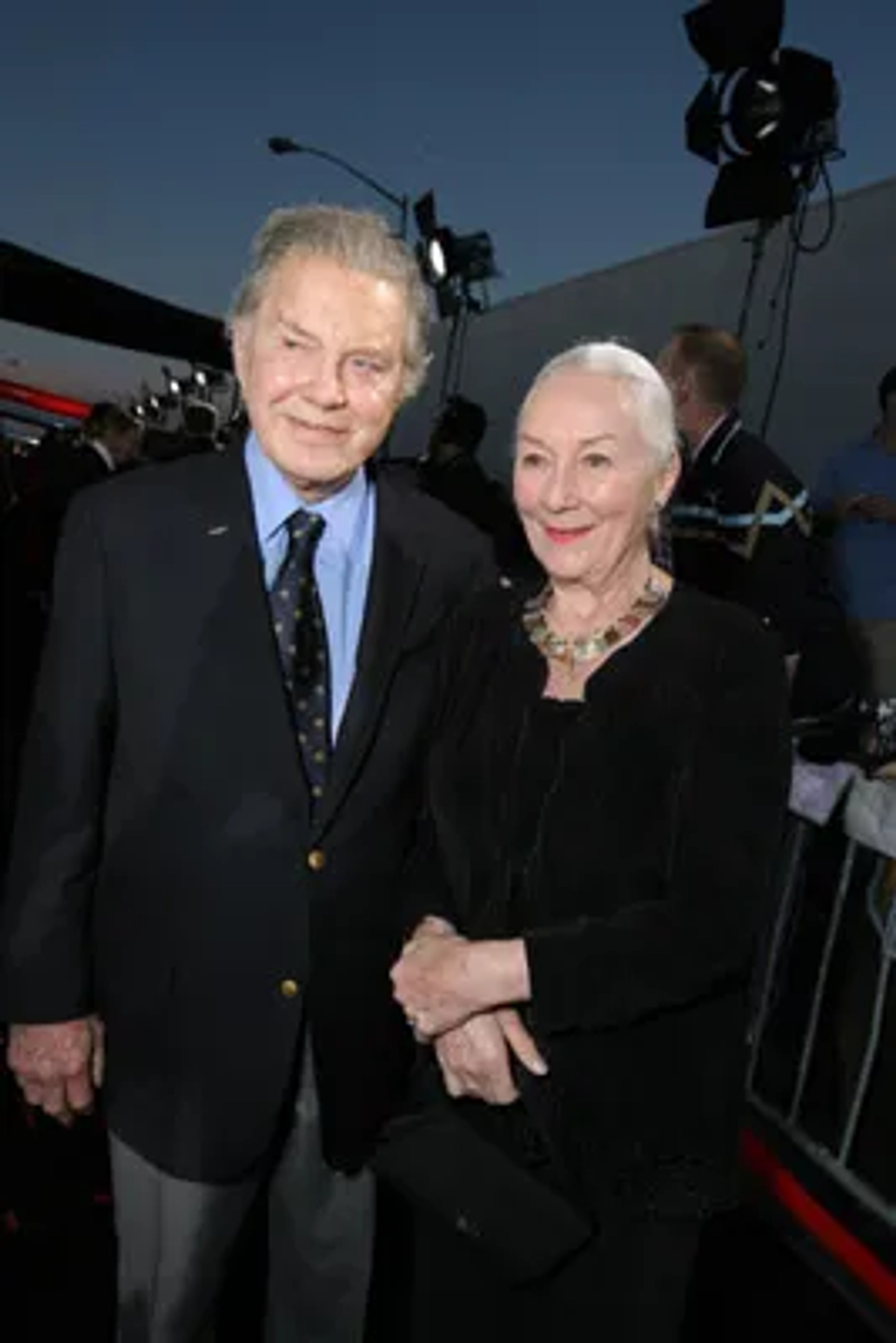 Rosemary Harris and Cliff Robertson at an event for Spider-Man 3 (2007)