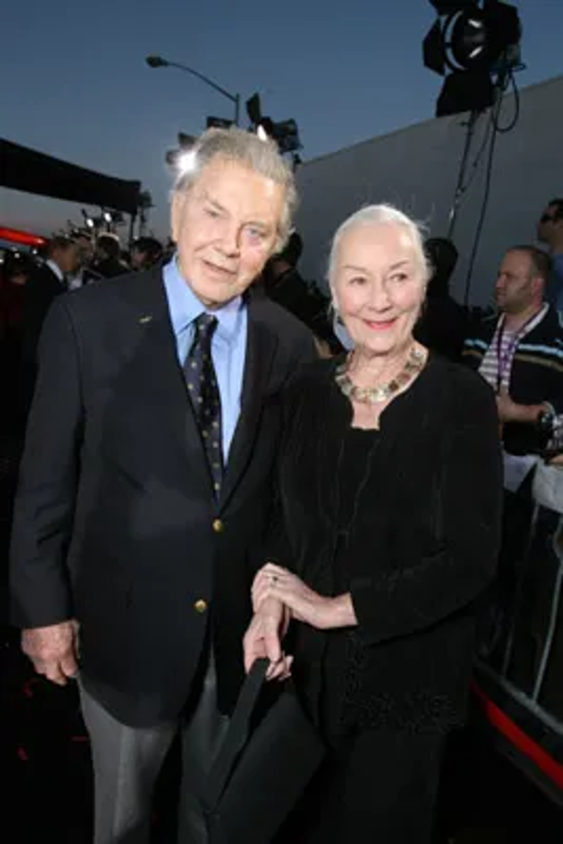 Rosemary Harris and Cliff Robertson at an event for Spider-Man 3 (2007)