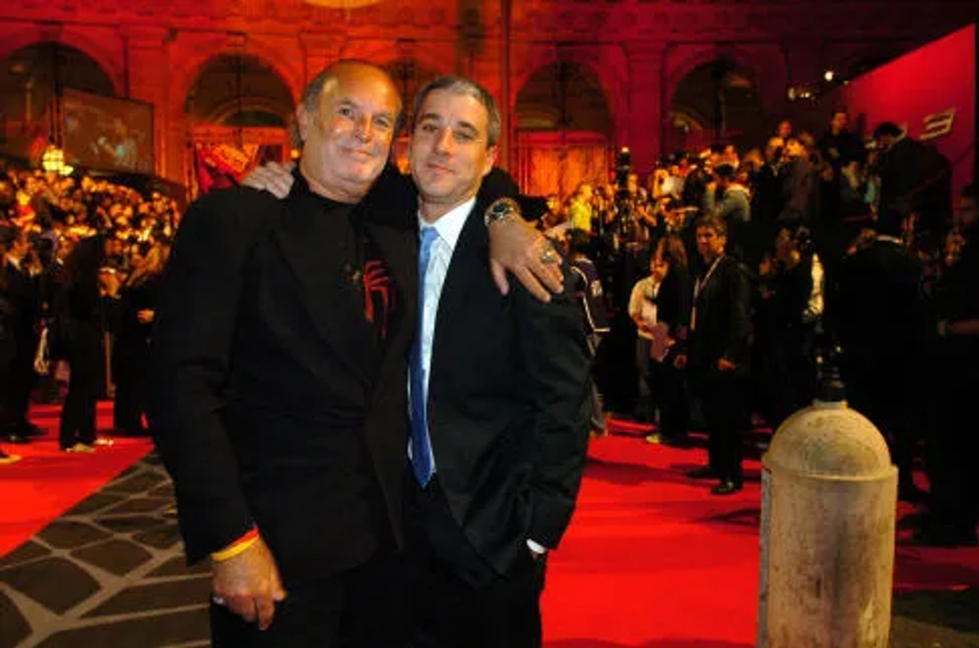 Avi Arad and Matt Tolmach at an event for Spider-Man 3 (2007)