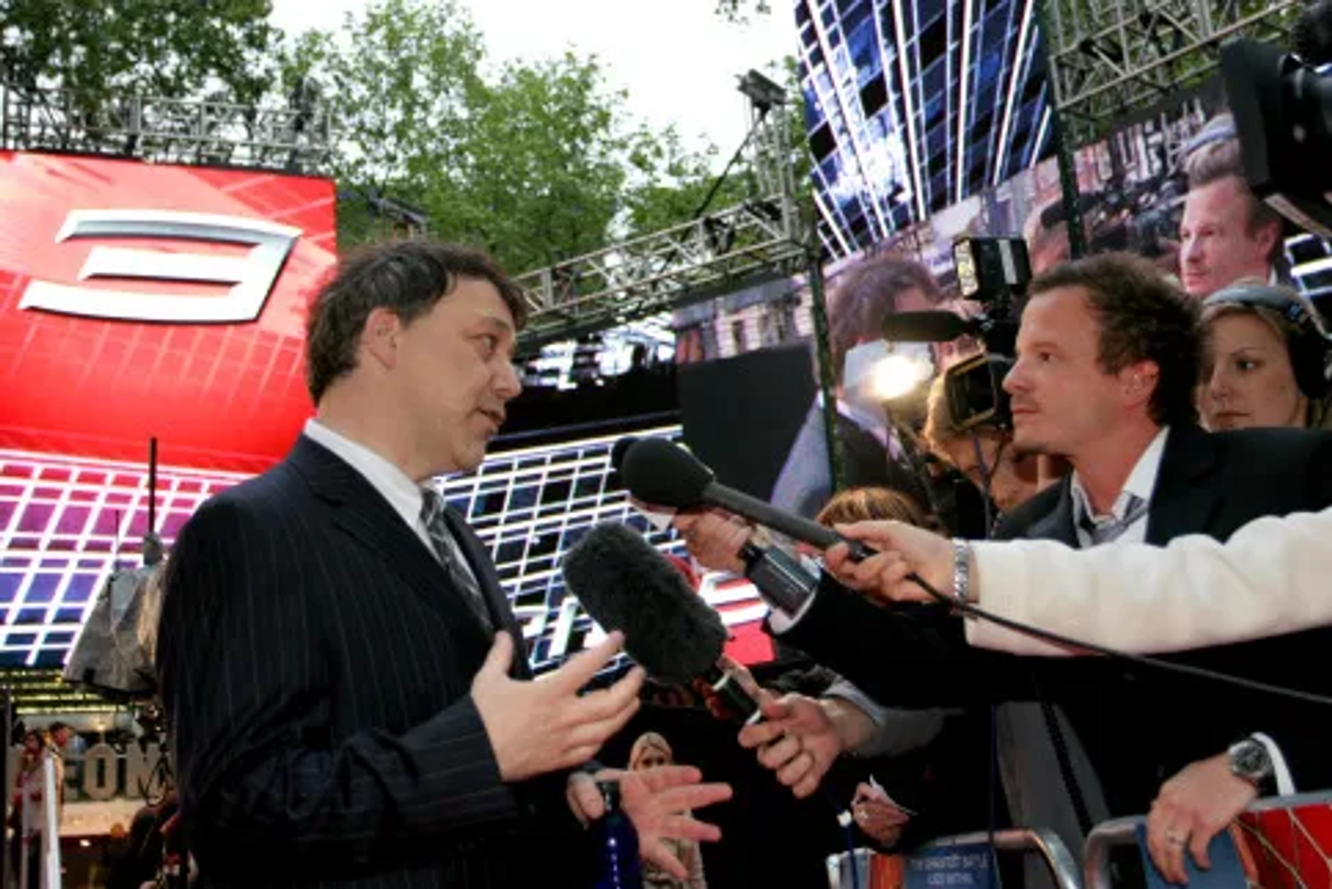 Sam Raimi at an event for Spider-Man 3 (2007)