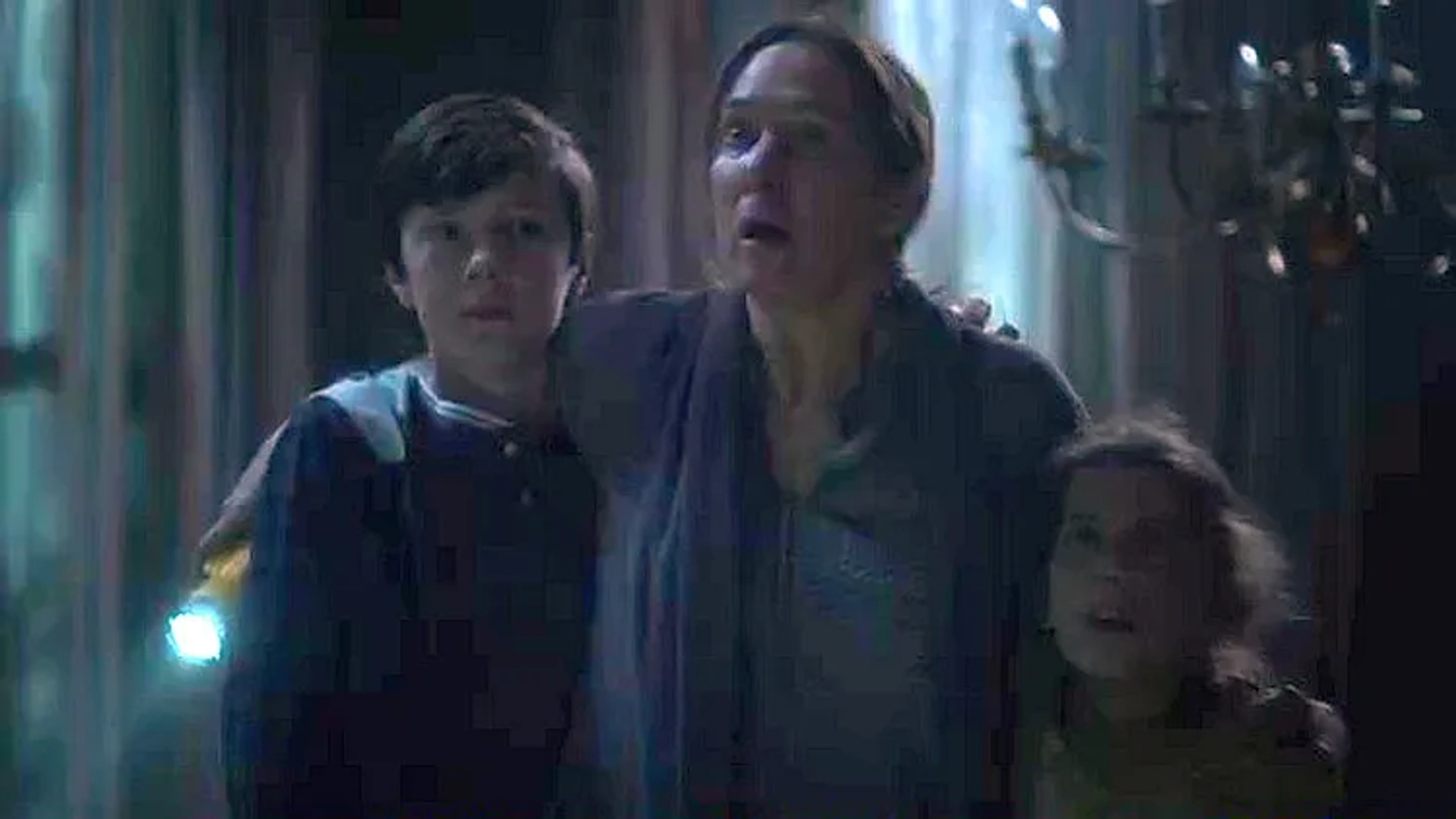 Elizabeth Marvel, Erica Tremblay, and Nolan Hupp in Helstrom (2020)