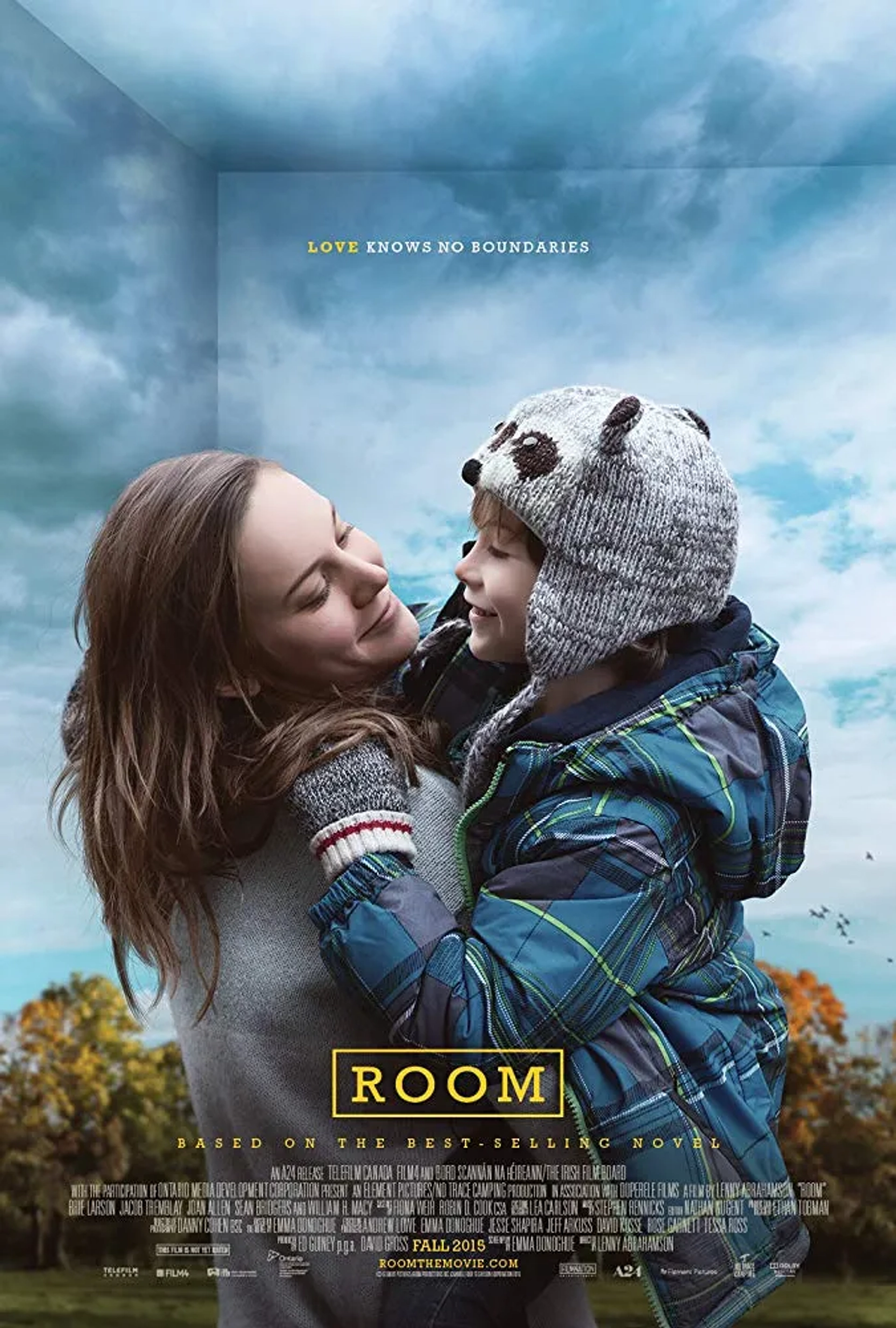 Brie Larson, Fiona Weir, and Jacob Tremblay in Room (2015)