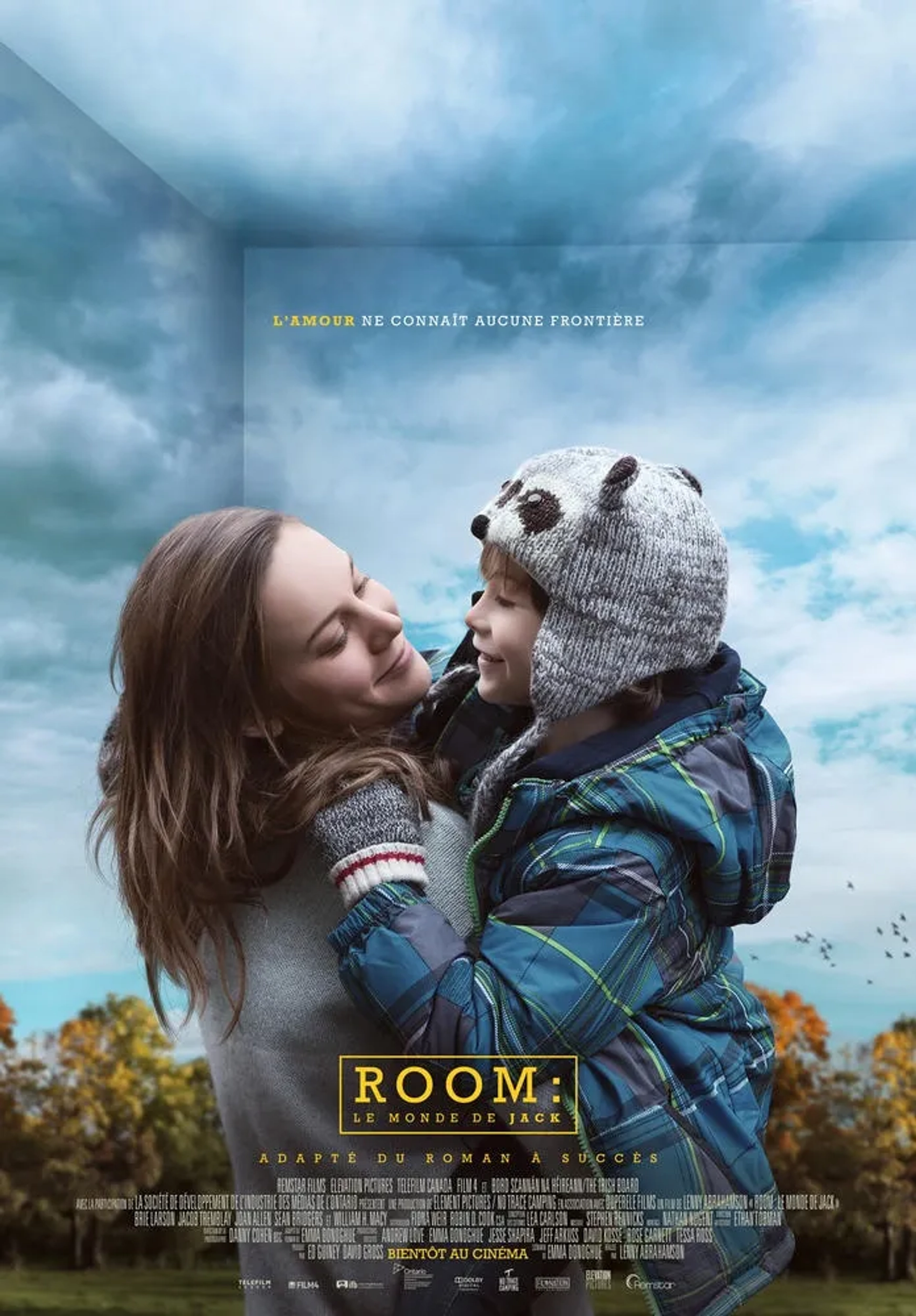 Brie Larson and Jacob Tremblay in Room (2015)